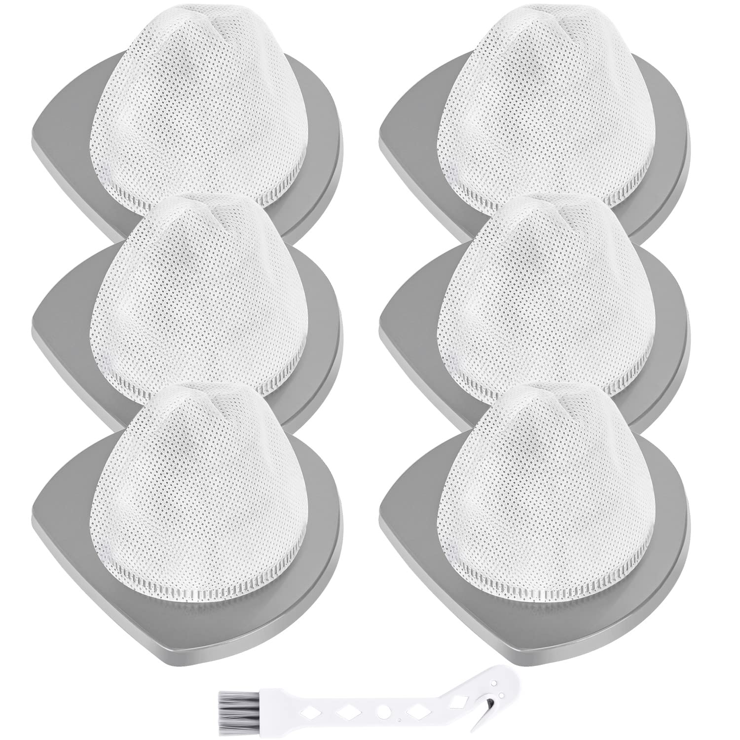 6 Pack 2033 Vacuum Replacement Filter For Bissell Featherweight Stick Lightweight Bagless Vacuum 2033, 20331, 20334, 20333, 2033