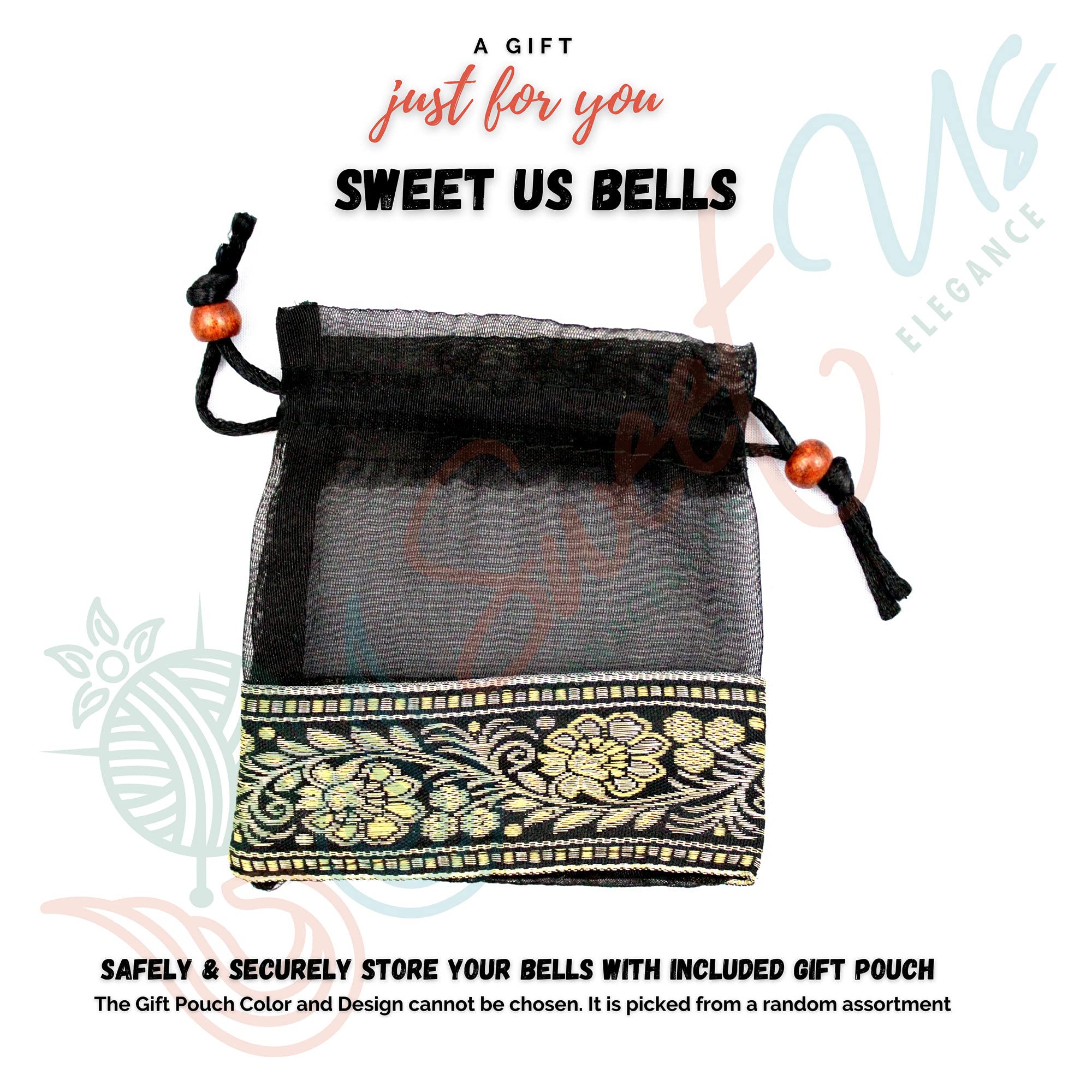 12 Pcs Rustic Vintage Chic Jingle Bells Musical Rhythm Polar Sleigh Bells, Meditation, Craft Work, Party Favors, Cow Bells, Goat