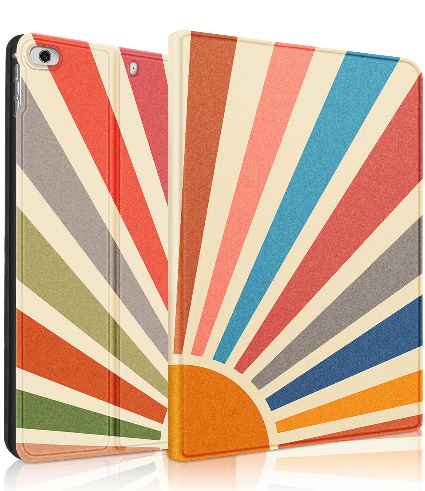 Uppuppy For Apple Ipad Mini 5/4/3/2/1 Case, For Ipad Mini 5Th/4Th/3Rd/2Nd/1St Generation Case Kids Cute Cartoon Folio Women Girl