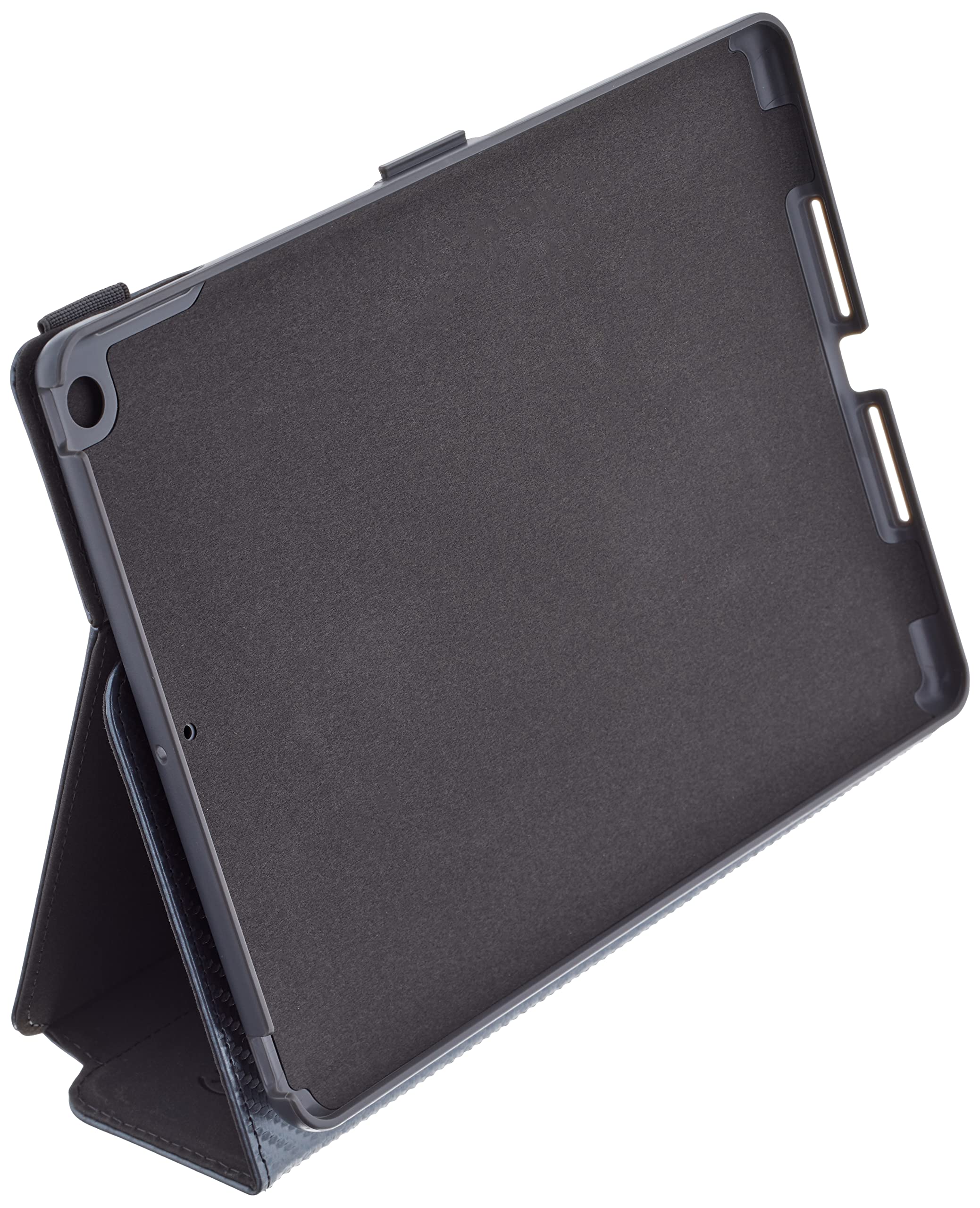 Speck Products Ipad Case 10.2 Stylefolio With Microban (Met Charcoal Grey/Charcoal Grey)