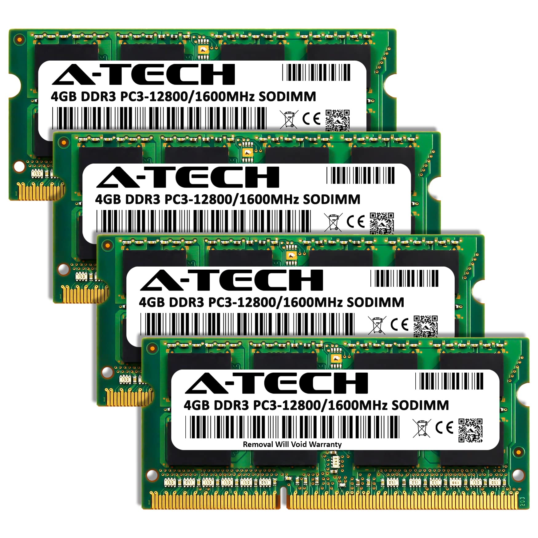 A Tech 16Gb Kit (4X4Gb) Ram For Apple Imac (Late 2012, Late 2013, Late 2014, Mid 2015) | Ddr3 1600Mhz Pc3 12800 Sodimm 204 Pin M
