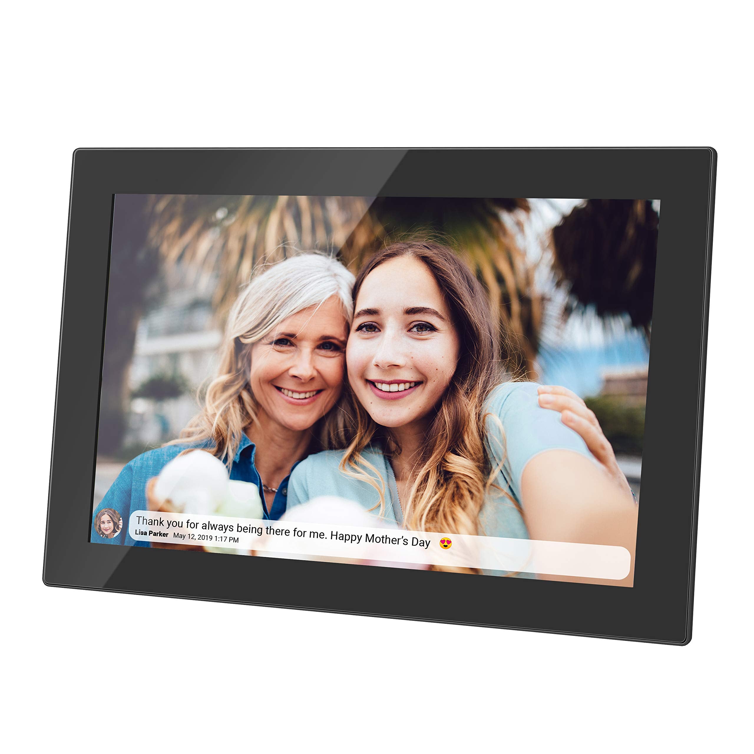 Feelcare Digital Wifi Picture Frame 10 Inch, Send Photos Or Videos From Anywhere, 16Gb Storage,1280X800 Ips Hd Display,Touchscre