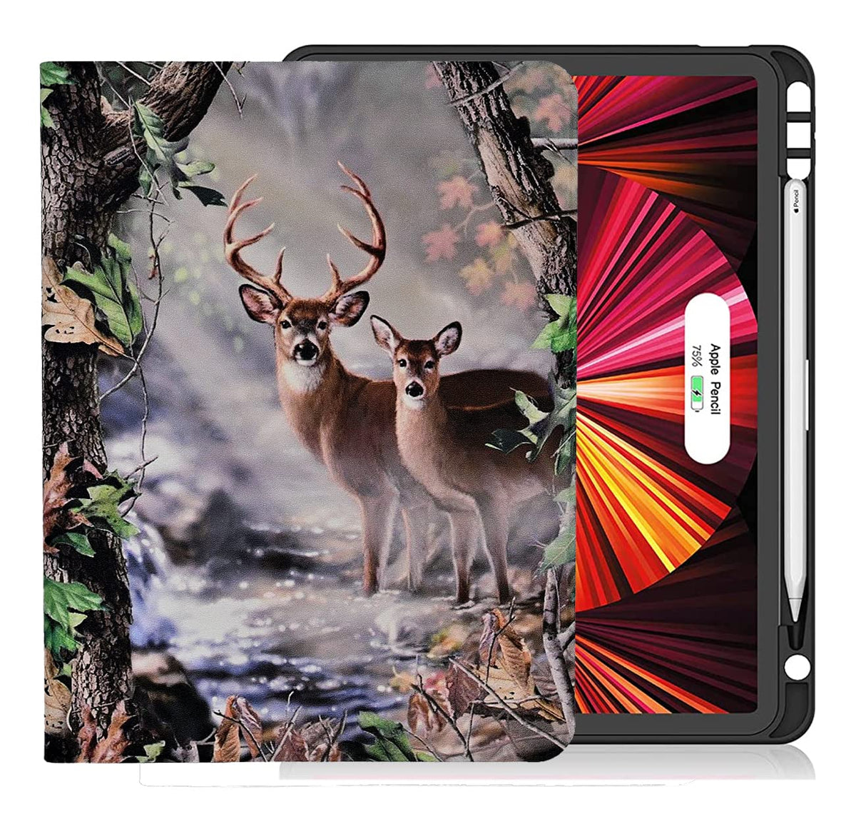 Case For Ipad Air 11 Inch M2(2024), Ipad Air 6Th/5Th/4Th Gen (2024/2022/2020), Slim Pu Leather Multi Angle Stand Shell Smart Cov