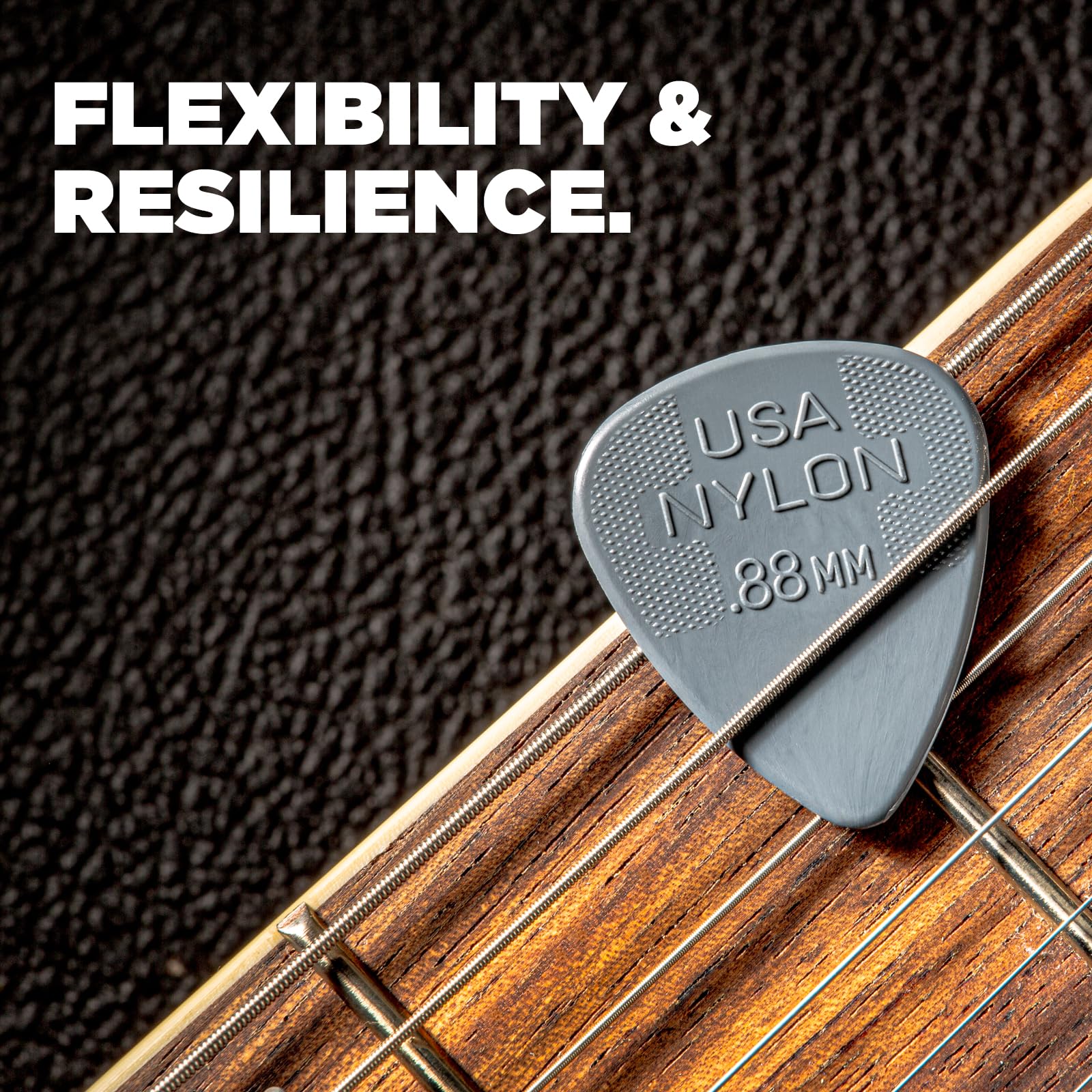 Jim Dunlop 44P100 1.0Mm Nylon Standard Guitar Picks, 12 Pack