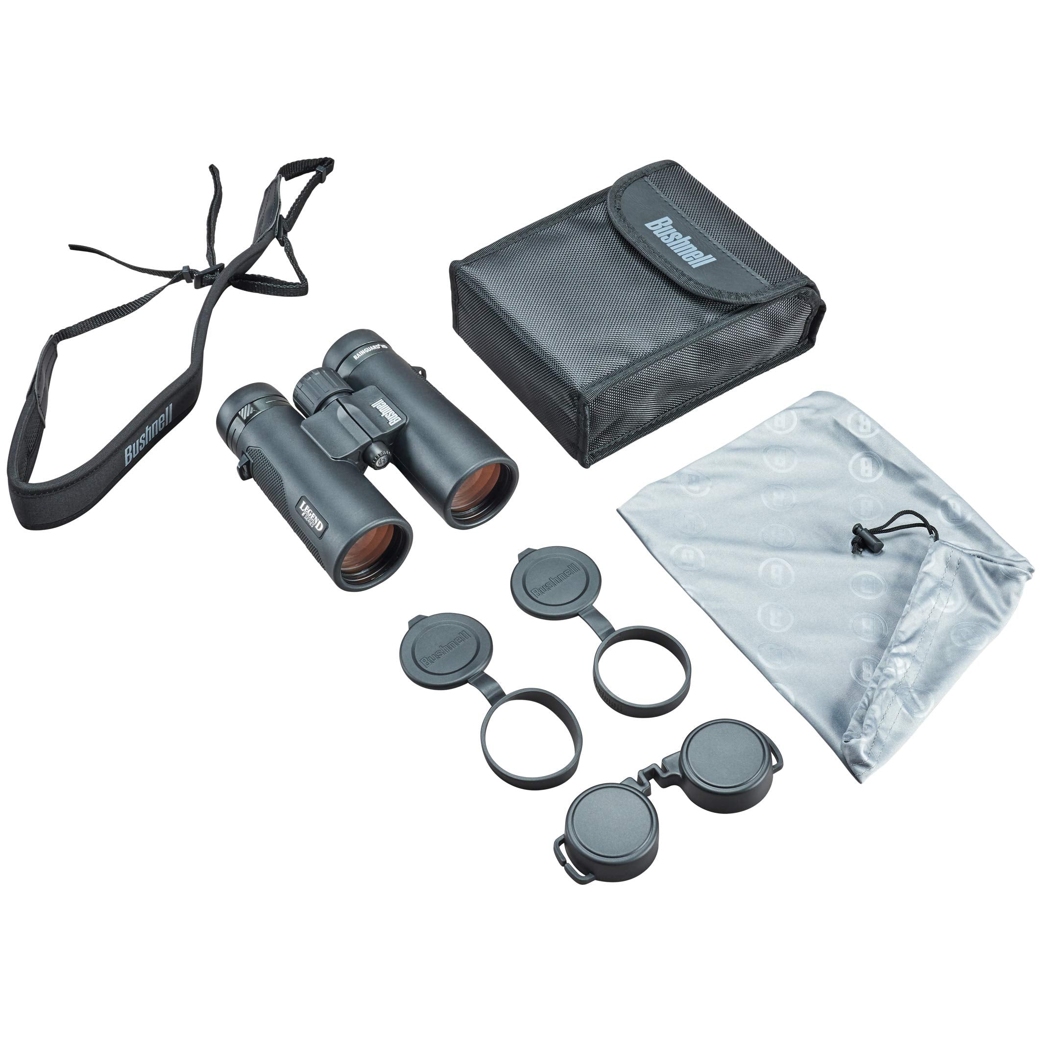 Bushnell Legend Ultra Hd E Series 10X 42Mm Binoculars, Black