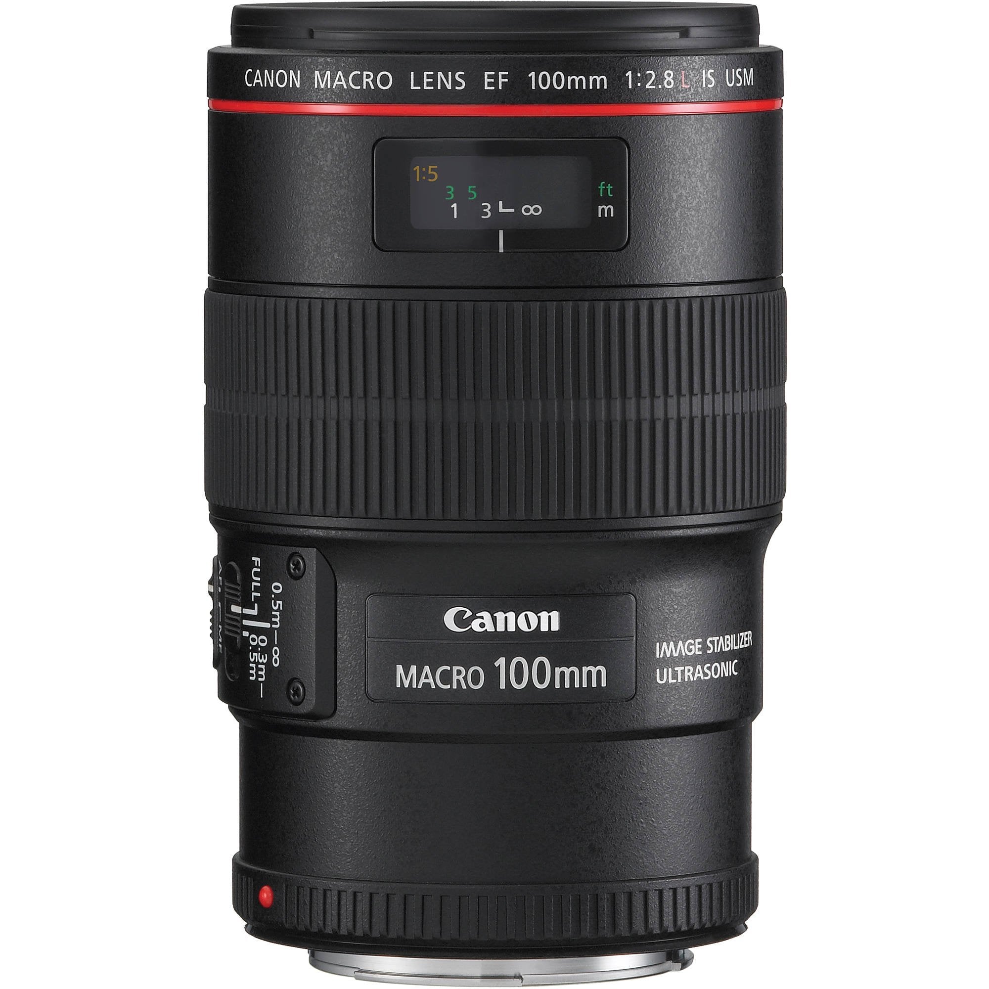 Canon EF 100mm f/2.8L IS USM Macro Lens for Canon Digital SLR Cameras, Lens Only