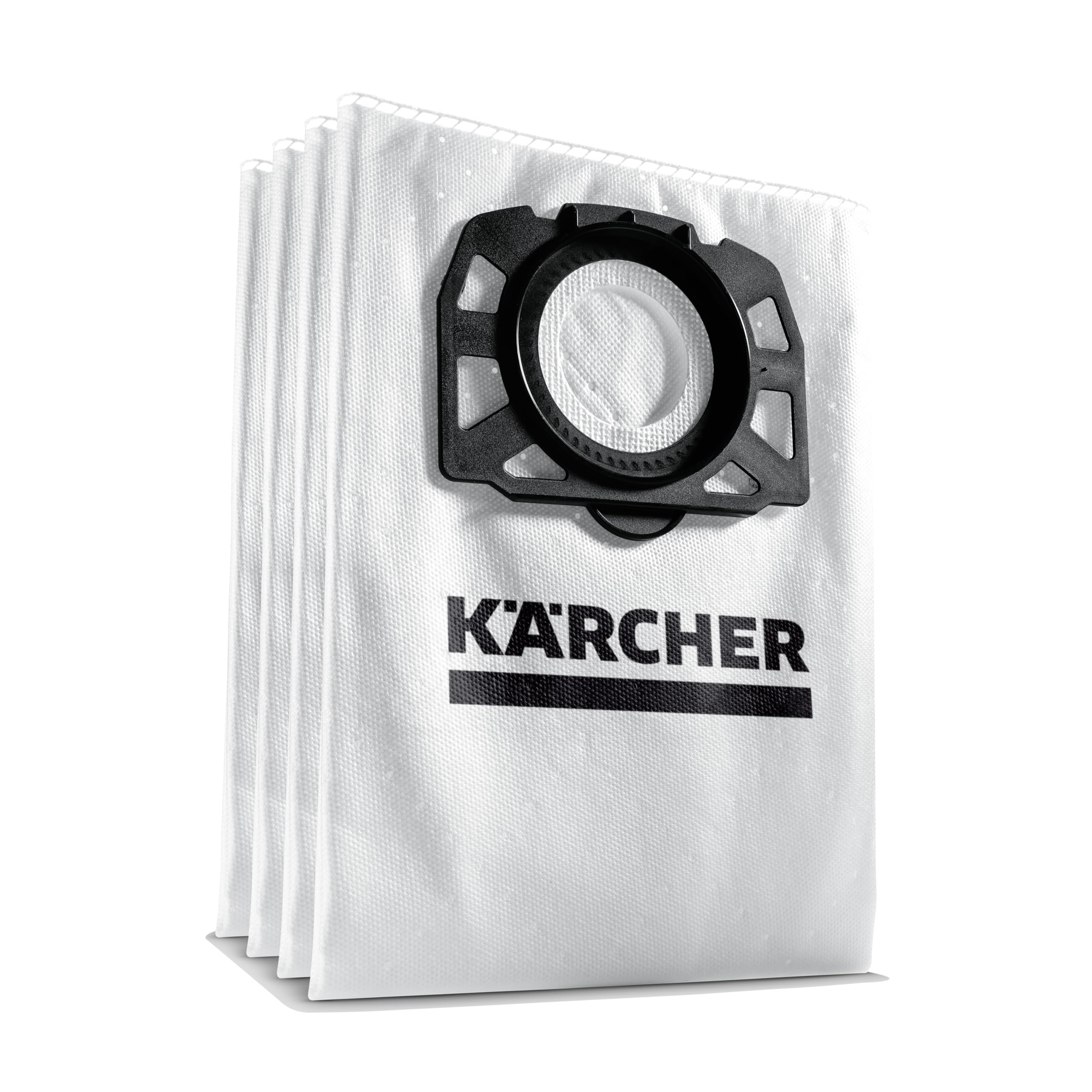 Krcher   4 Pack Replacement Filter Fleece Bags For Karcher Wet Dry Vacuums   For Karcher Wd4, Wd5, Wd5/P, Wd6   Wet Dry Filter B
