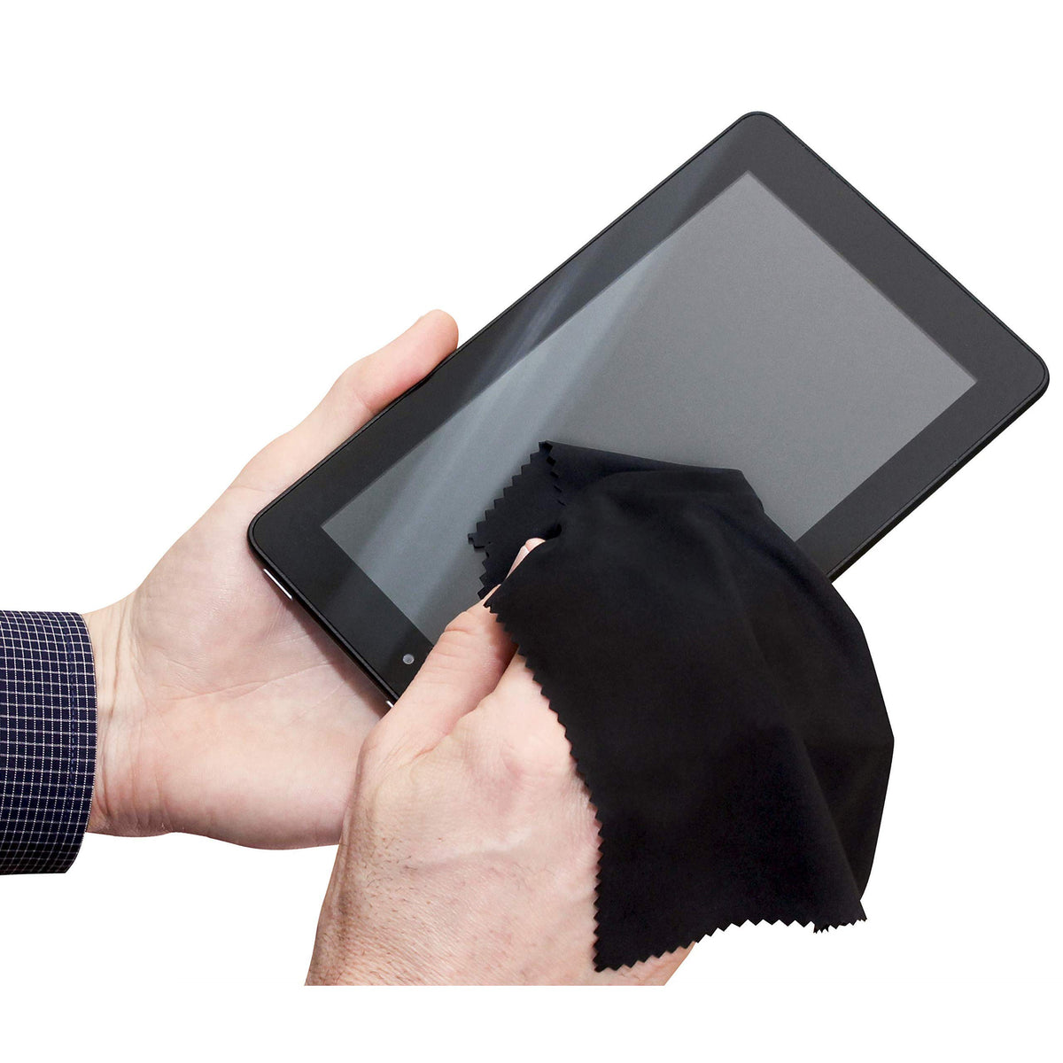 S&T Inc. Microfiber Cleaning Cloths For Eyeglasses, Iphone, Ipad, Android, Smartphones, Pc, Mac, Laptop Screens, Tablets, Lenses