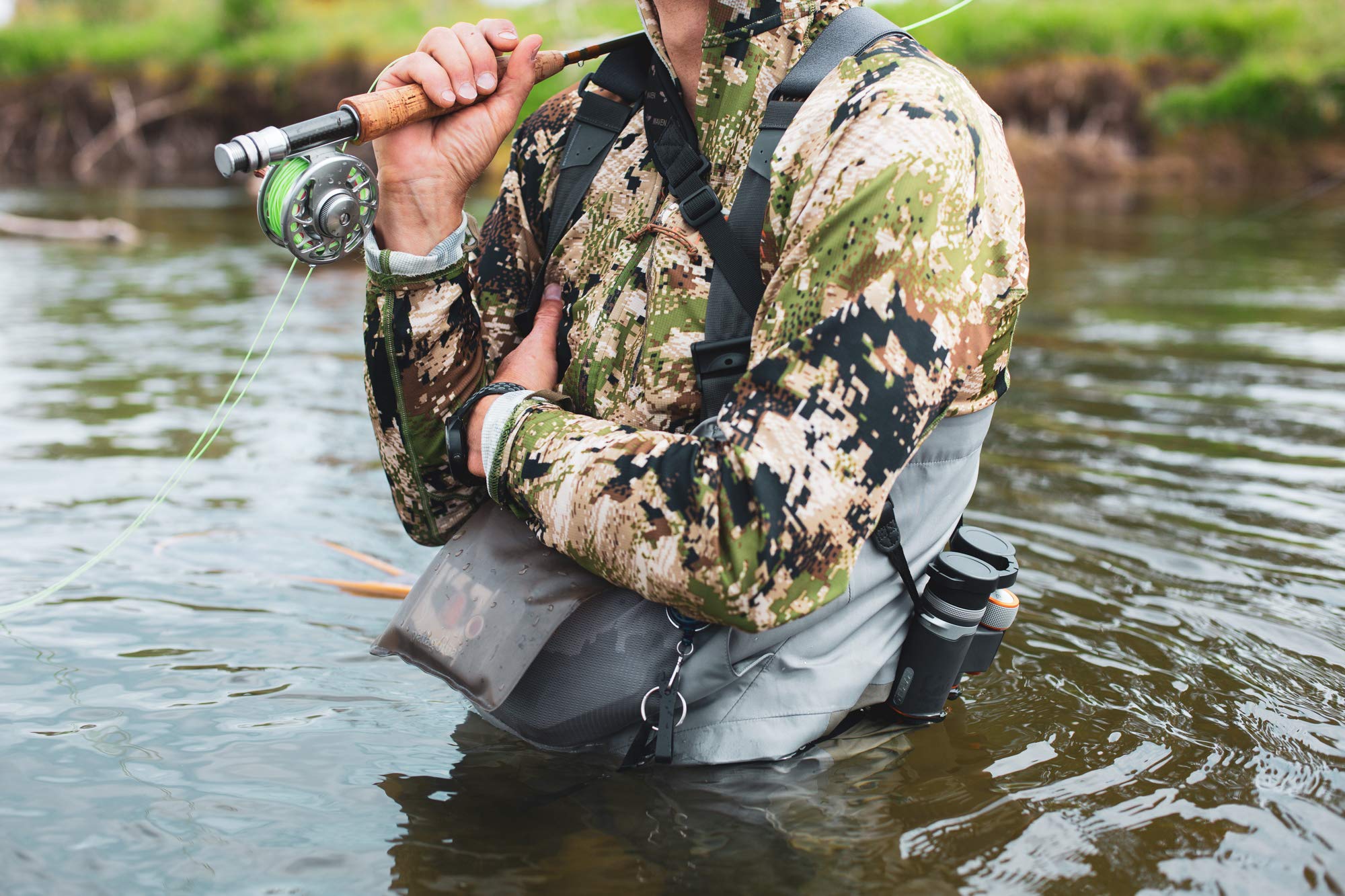 Maven B3 30Mm Ed Compact Binocular (6X30, Black/Gray)