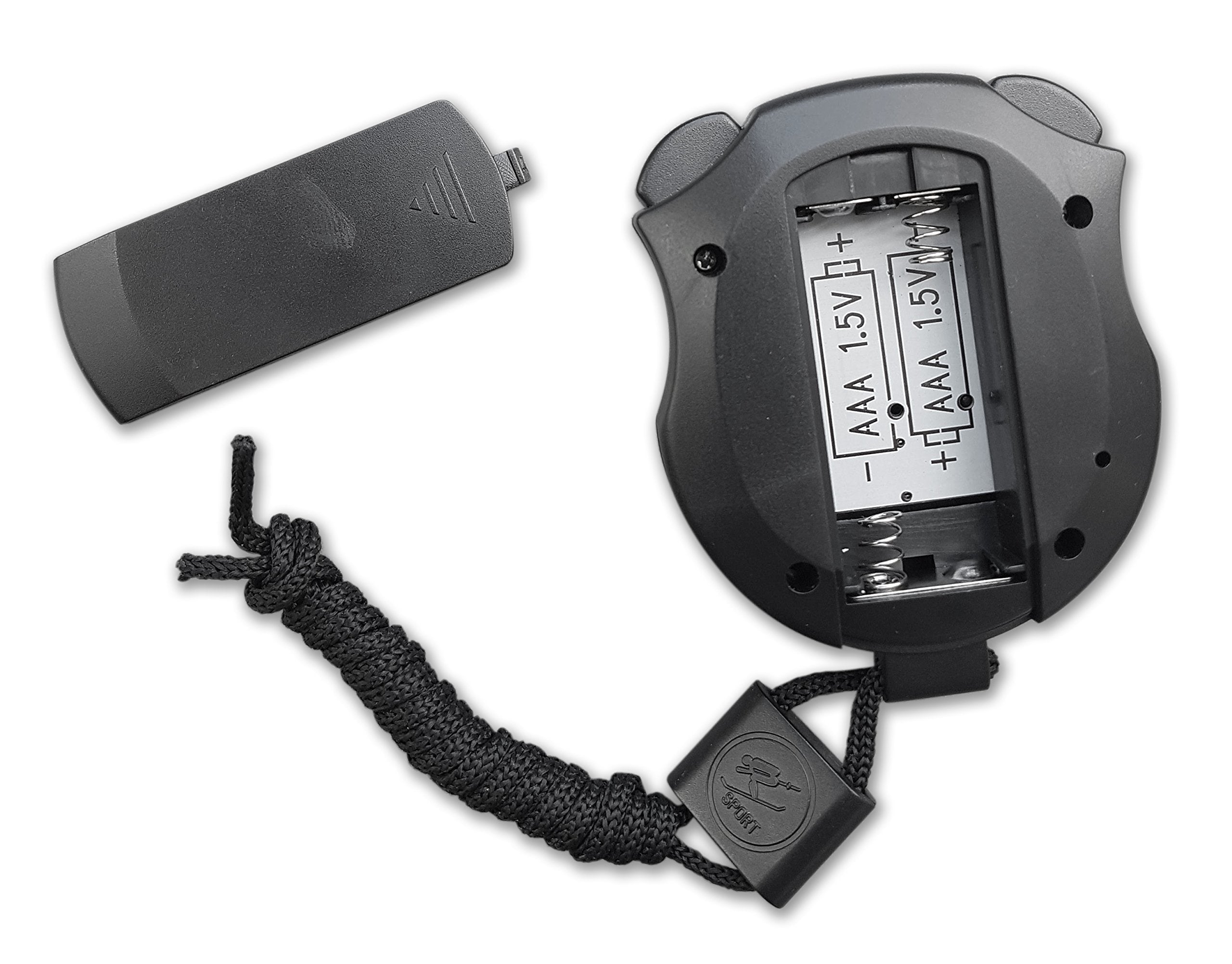 Digital Stopwatch   No Bells, No Whistles, Simple Basic Operation, Silent, Clear Display, On/Off, Child Friendly, Aaa Batteries