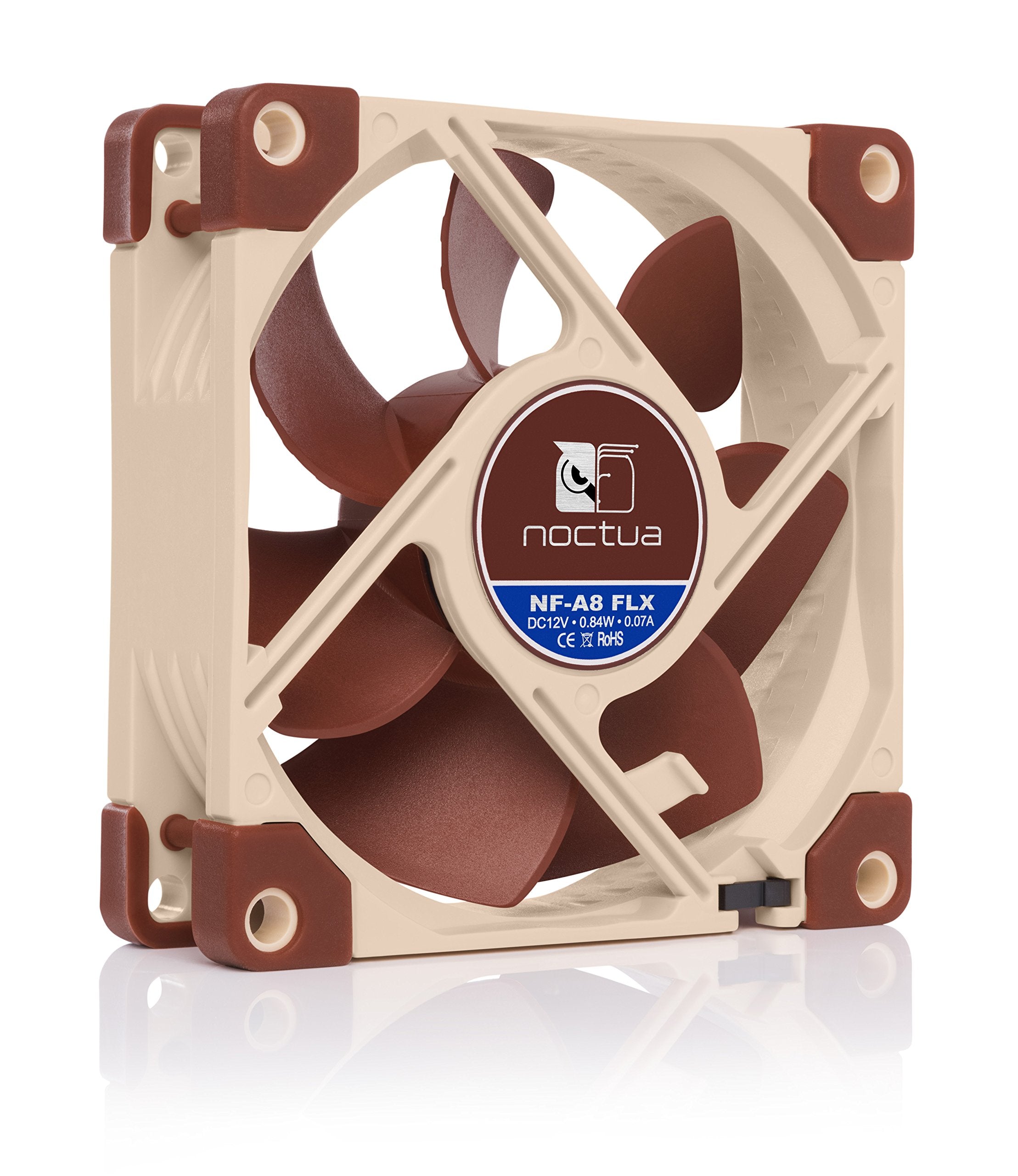 Noctua Nf-A8 Flx, Premium Quiet Fan, 3-Pin (80Mm, Brown)