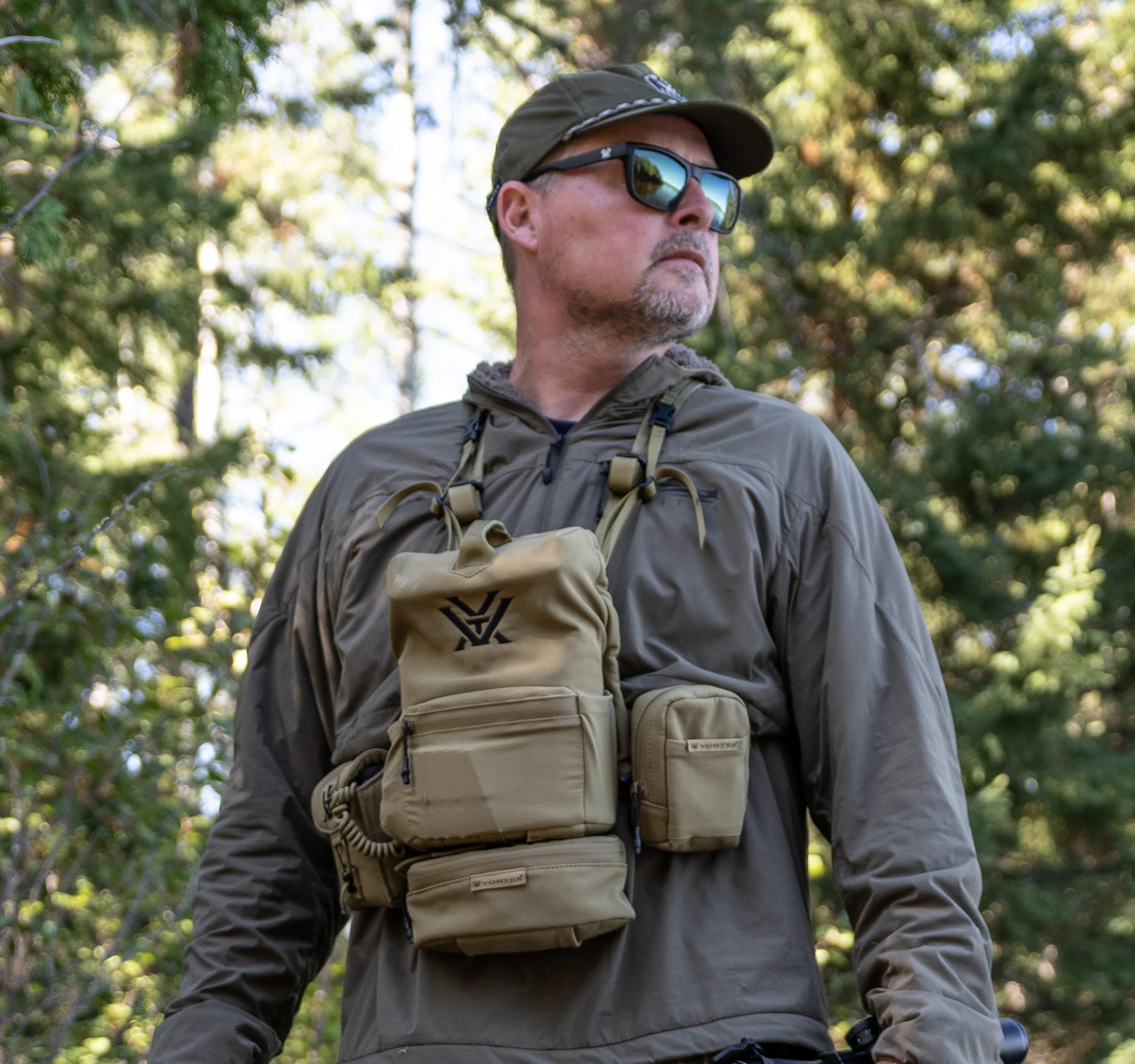 Vortex Optics Glasspak Pro Binocular Harness Small Zipper Pouch Attachment