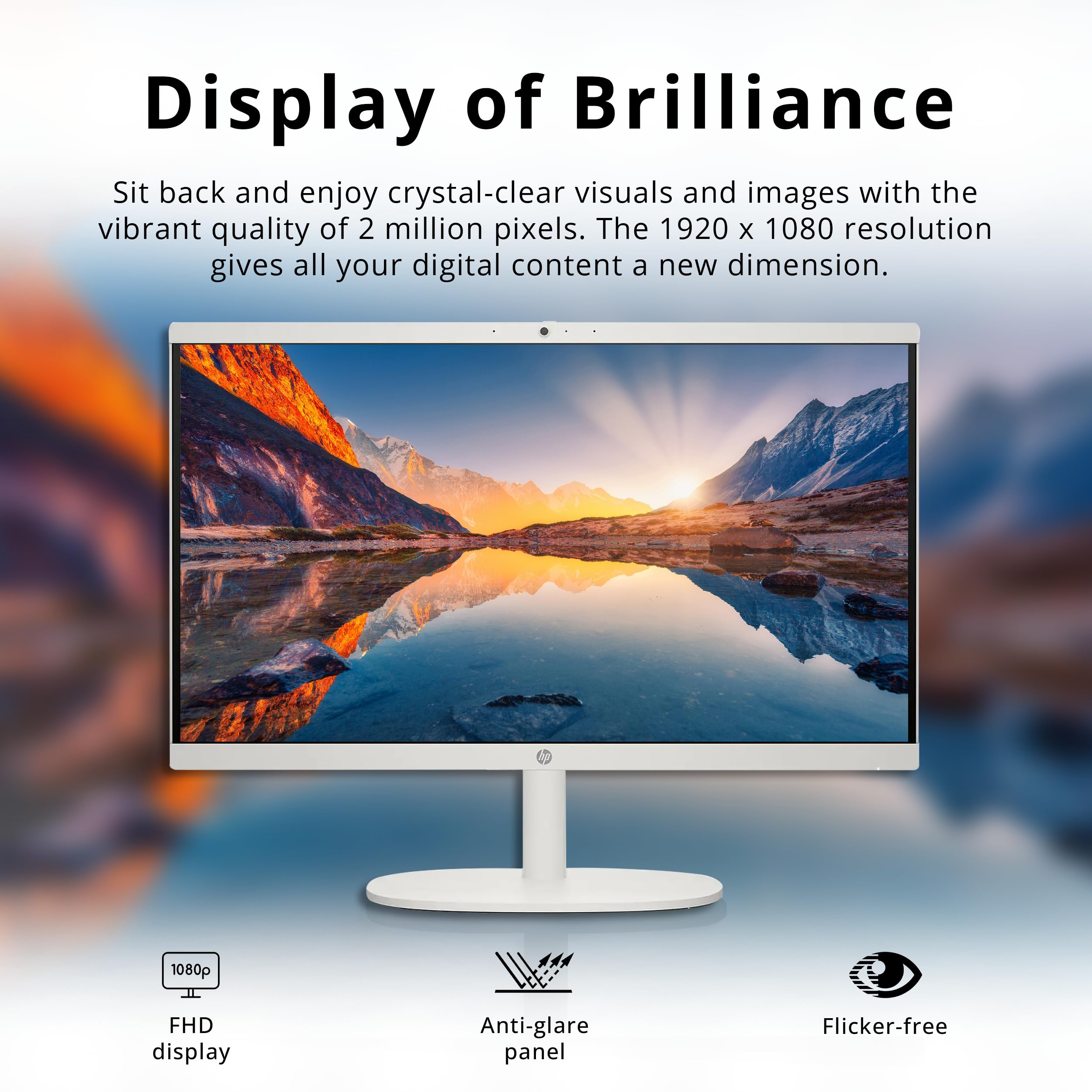 Hp All-In-One Desktop Computer, 21.5 Fhd Display, Intel Celeron J4025 Processor, 32Gb Ram, 1.16Tb Storage (1Tb Ssd + 160Gb Docki