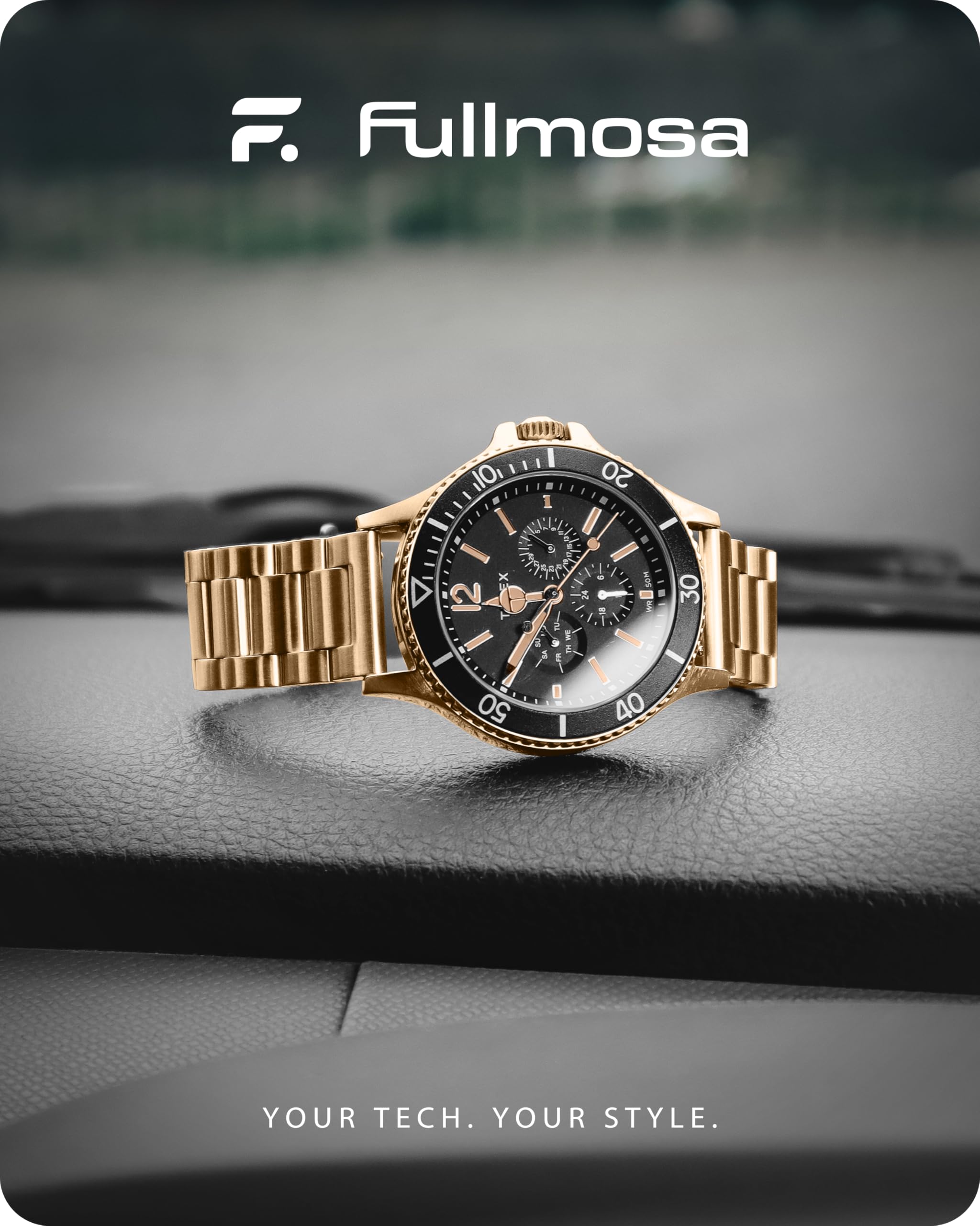 Fullmosa 20Mm Stainless Steel Watch Band Compatible With Samsung Galaxy Watch 5 40Mm 44Mm/Pro 45Mm/Galaxy Watch 4 40Mm 44Mm/Clas