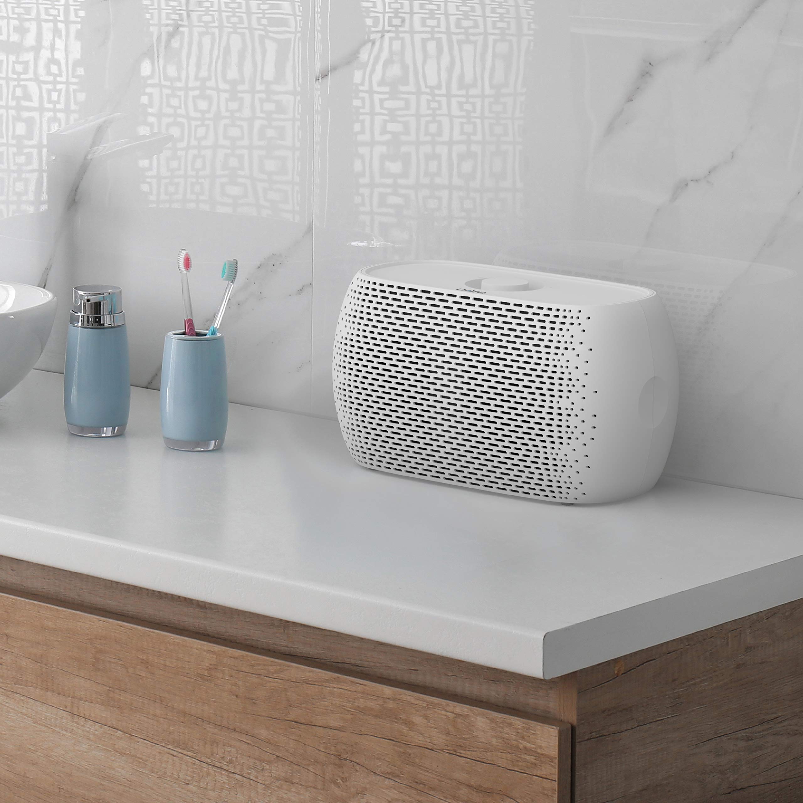 Pure Enrichment Purezone Breeze Tabletop 2 In 1 Air Purifier   True Hepa Filter Cleans Air, Helps Alleviate Allergies, Removes P