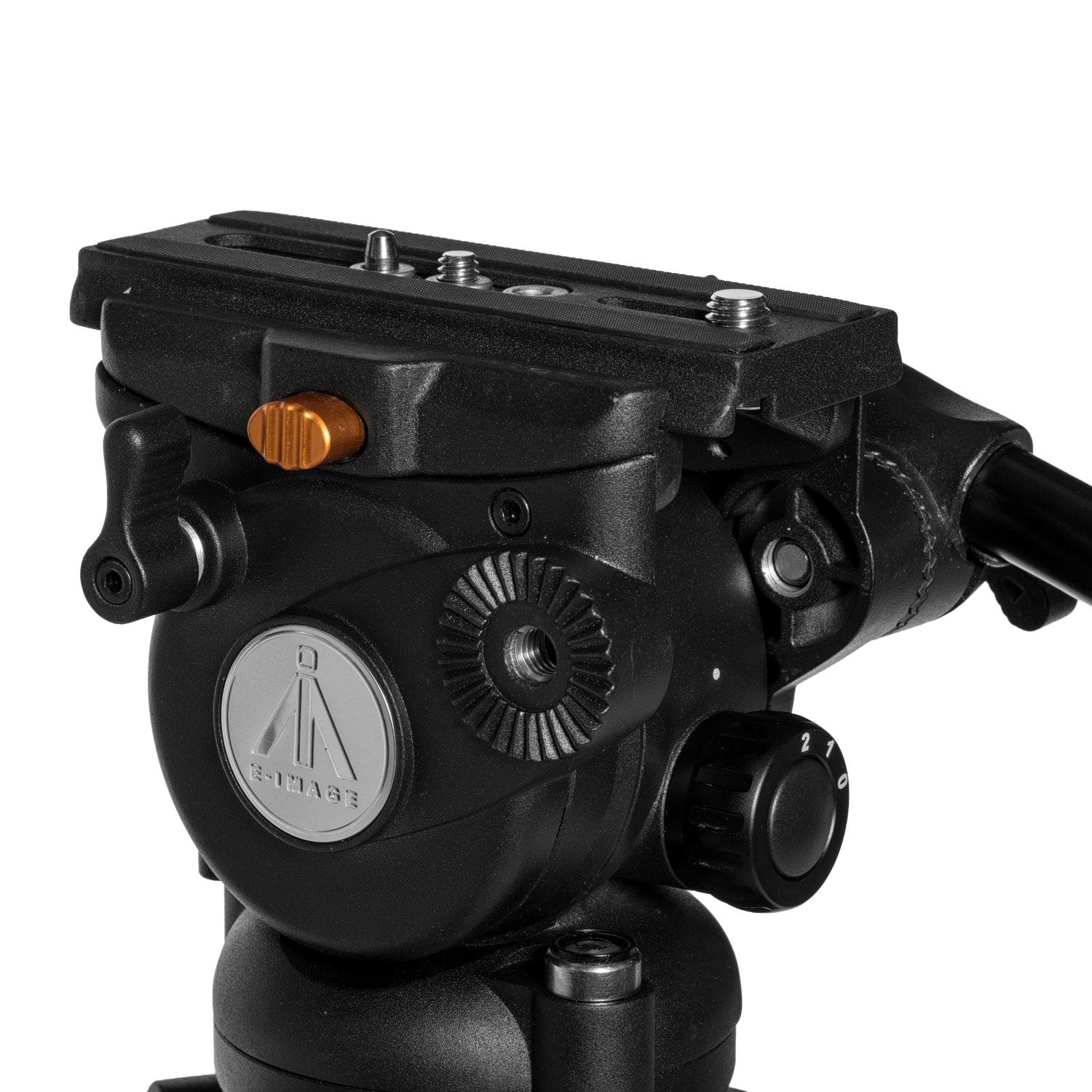 Ikan 2 Stage Aluminum Video Tripod W/ Gh05 Fluid Pan/Tilt Head, Maximum Height: 67