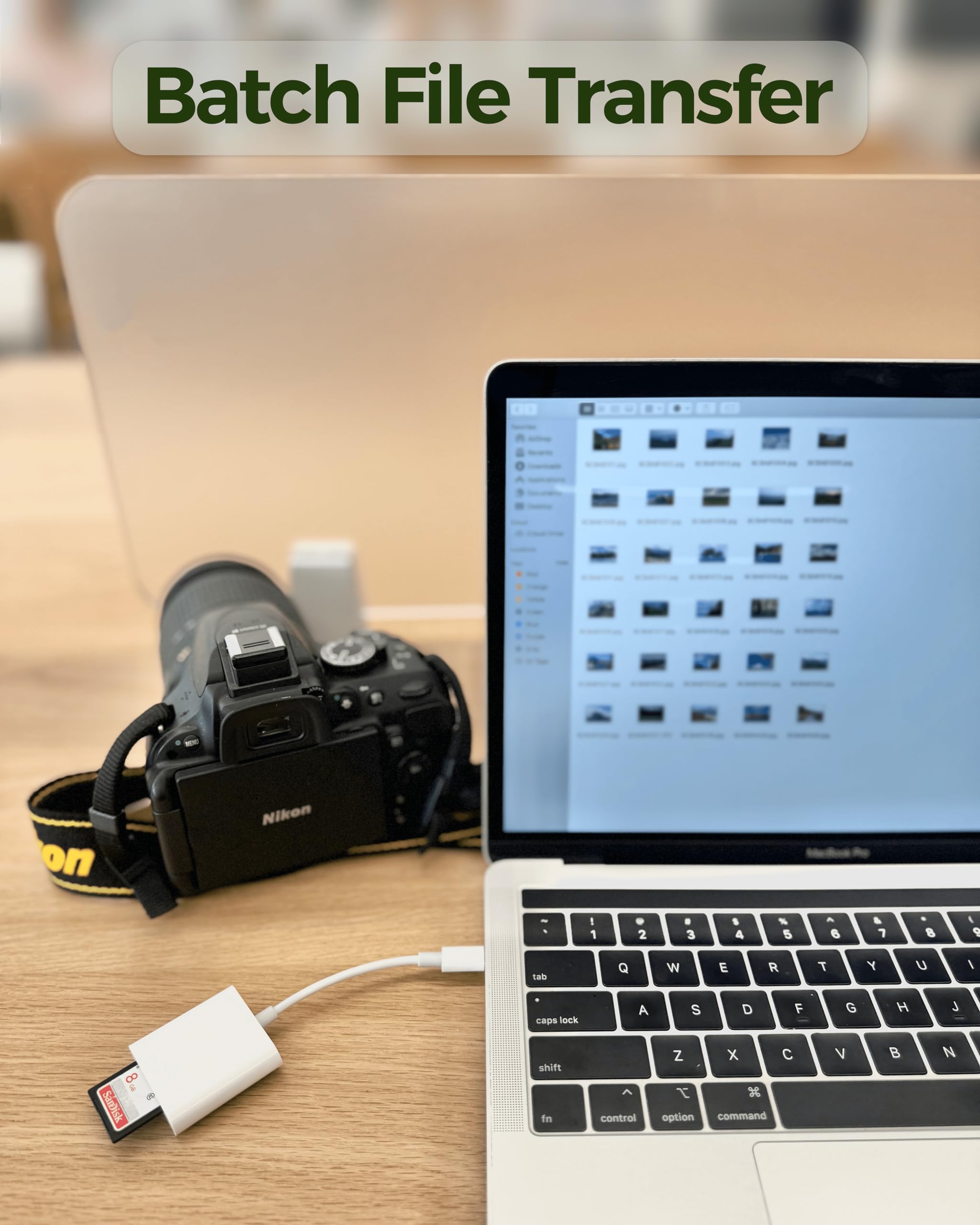 Usb C Sd Card Reader For Iphone 15, 2 In 1 Digital Camera Memory Card Adapter For Sd And Micro Sd Cards