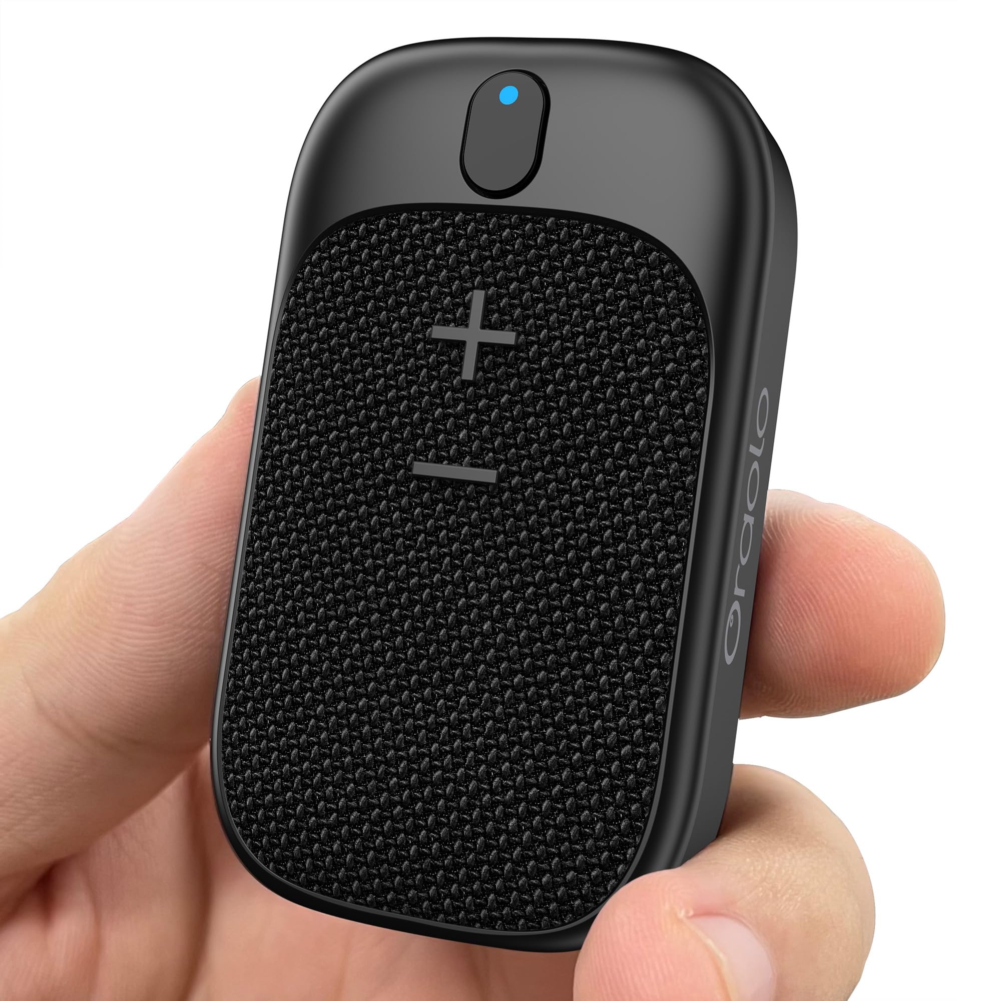 Oraolo Wearable Bluetooth Speaker ClipOn Wireless Portable