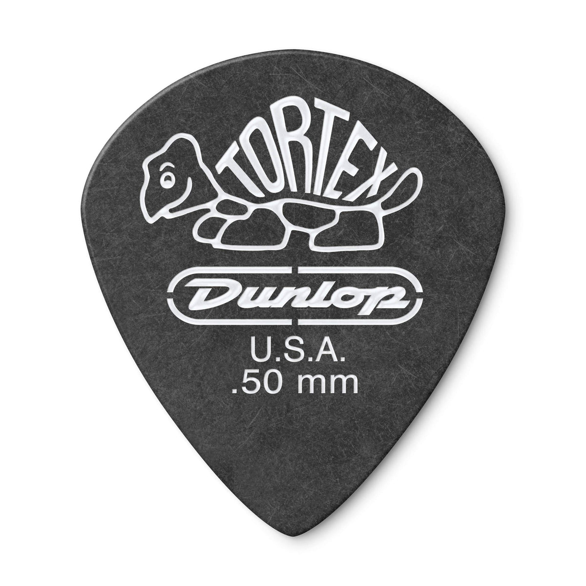 Dunlop 482P.50 Tortex� Pitch Black Jazz Iii, .50Mm, 12/Player'S Pack