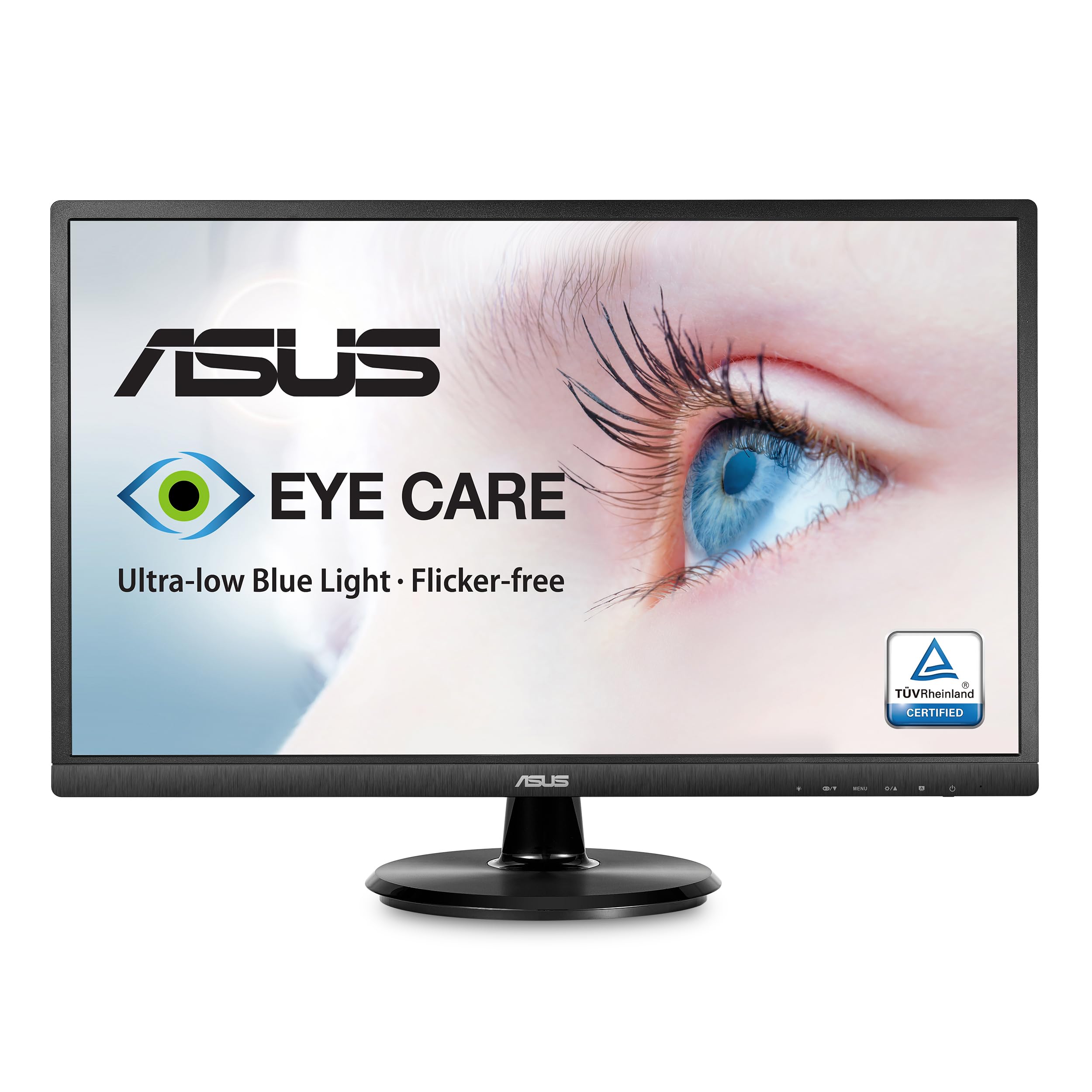 ASUS 23.8" Full HD Monitor, 1080p, HDMI, VGA, Eye Care, VA249HE, Black