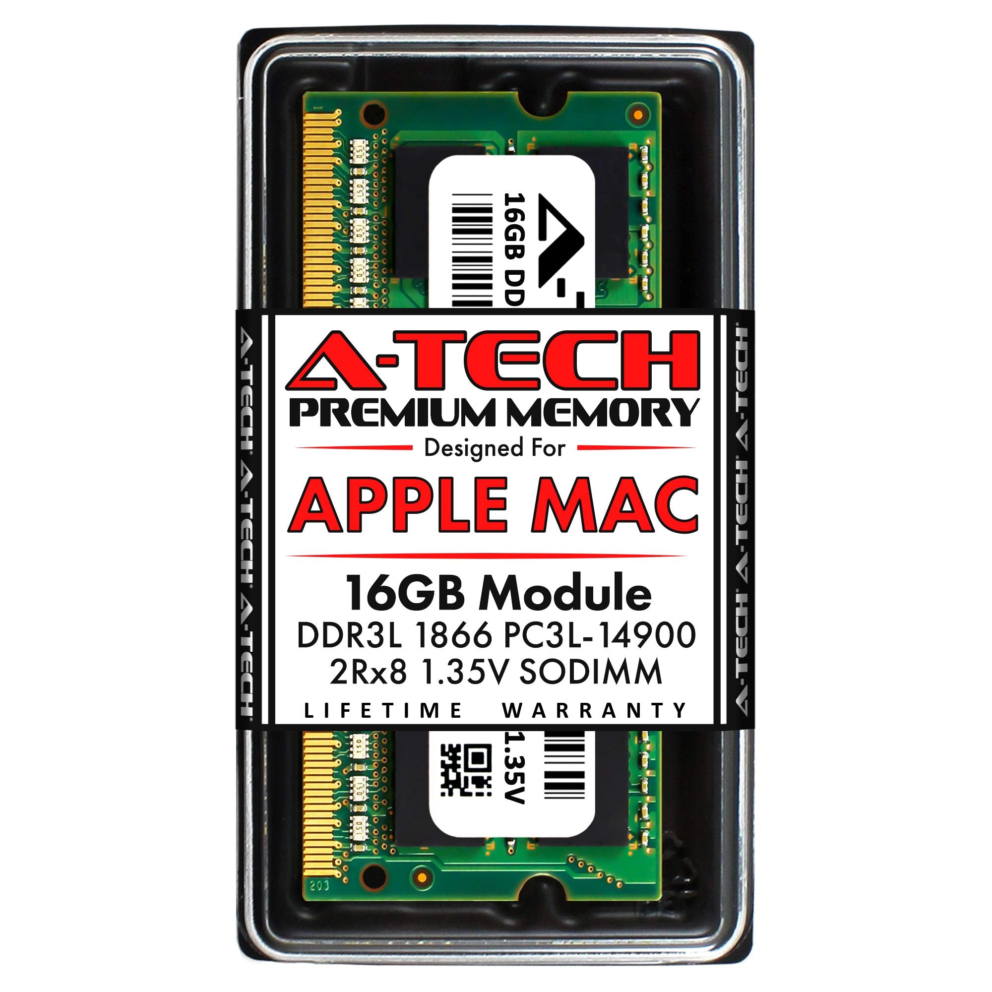 A Tech 16Gb Ram For Apple Imac Late 2015 27 Inch Retina 5K | Ddr3L 1866Mhz / 1867Mhz Pc3L 14900 1.35V 204 Pin Sodimm Memory Upgr