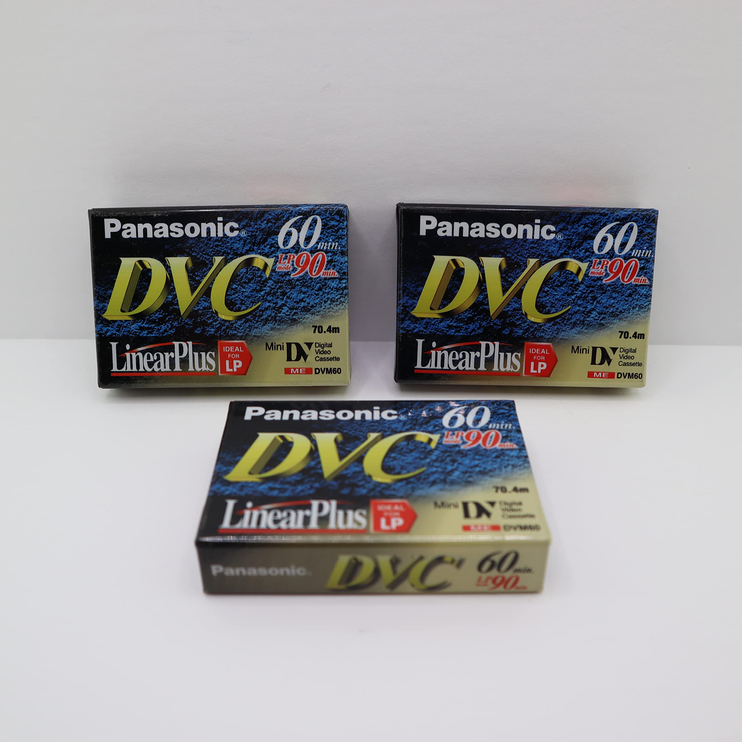 Panasonic Ay Dvm60Ej3 Minidv Tapes (60 Minute, 3 Pack)