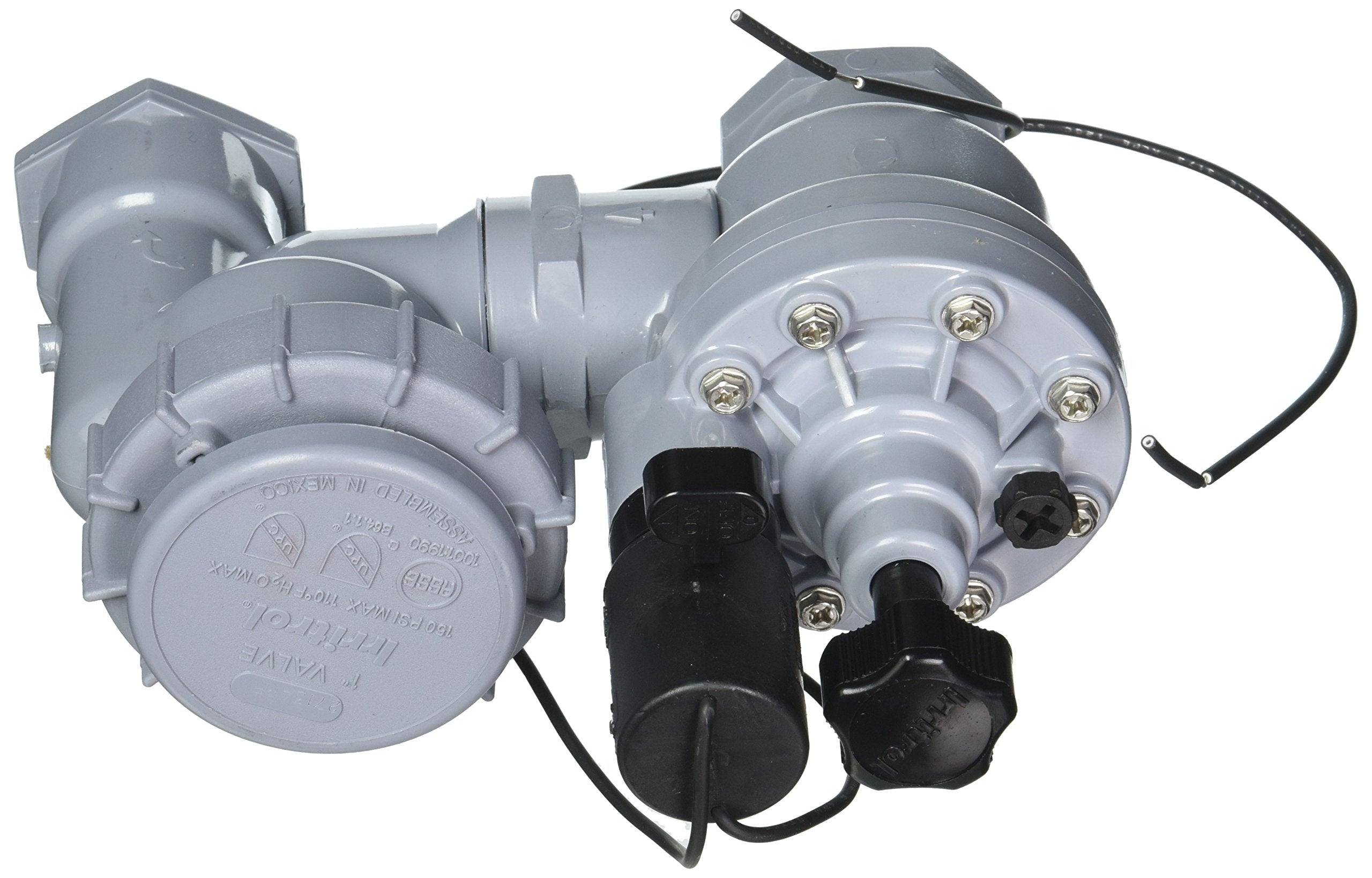 Irritrol 2713Apr Electric Anti Siphon Valve Of Stainless Bonnet With Flow Control, 1''