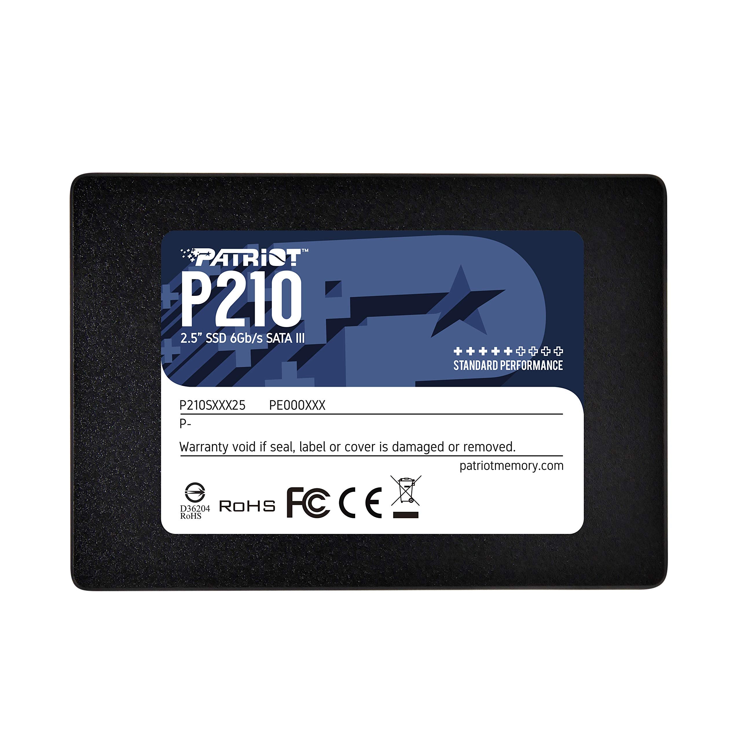 Patriot Memory P210 Sata 3 2Tb Ssd 2.5 Inch Internal Solid State Drive   P210S2Tb25