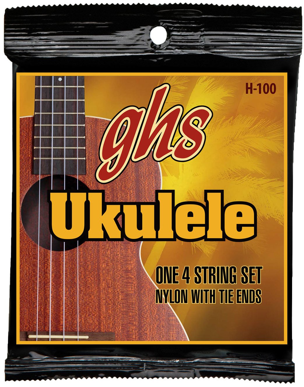 GHS Hawaiian Baritone Ukulele Strings 13-32 H-100