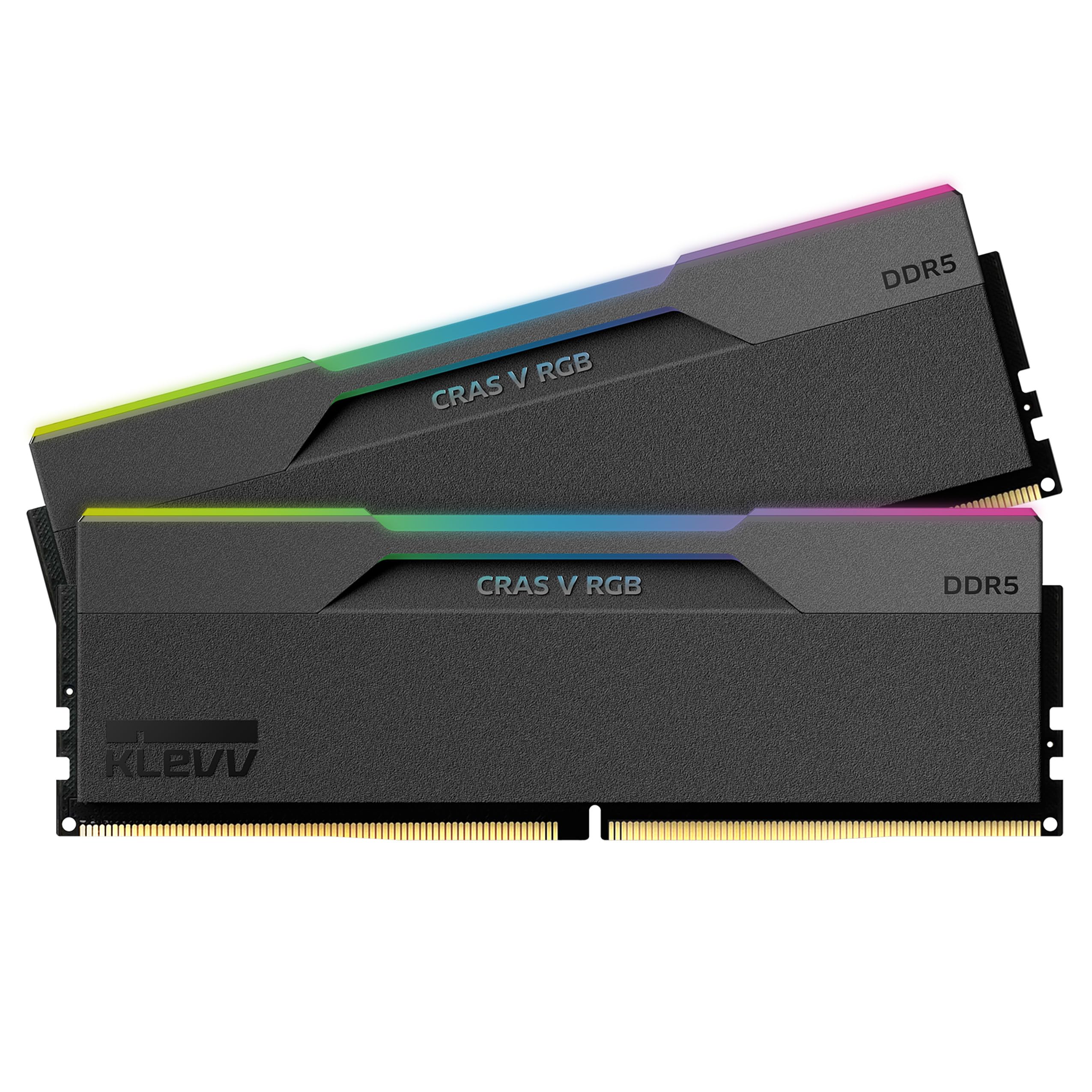 Klevv Cras V Rgb Ddr5 32Gb (2X16Gb) 6000Mhz Cl30 A Die 1.35V Gaming Desktop Ram Memory Sk Hynix Chip Xmp 3.0 / Amd Expo Ready  