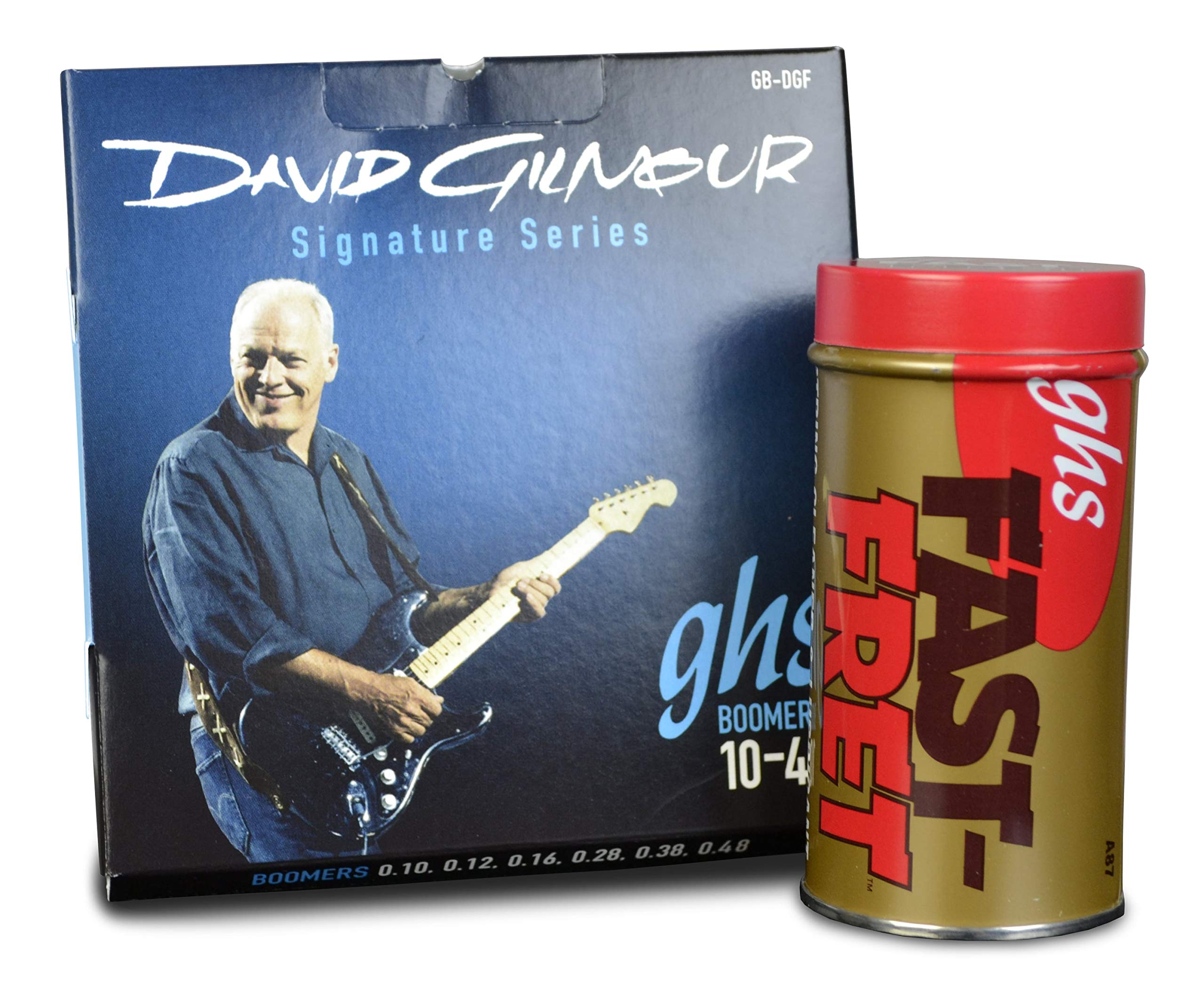 Ghs Fast Fret Bundle With David Gilmour Boomers Blue 10 48