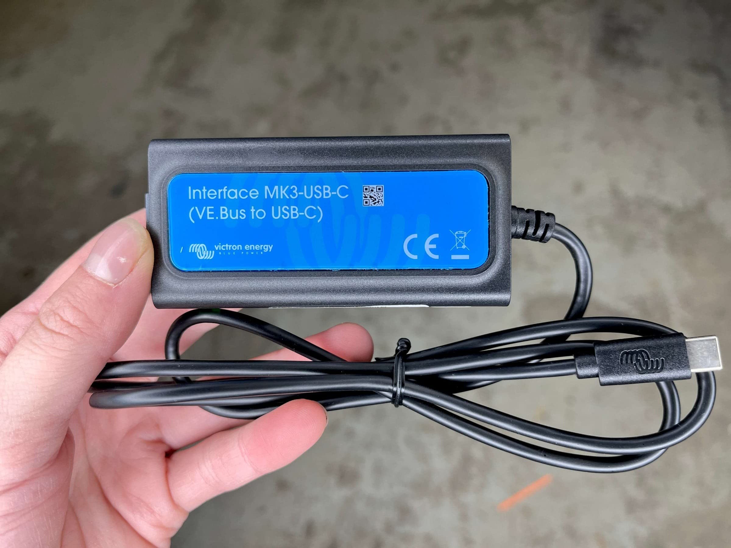 Victron Energy Interface Mk3 Usb C (Ve.Bus To Usb C)