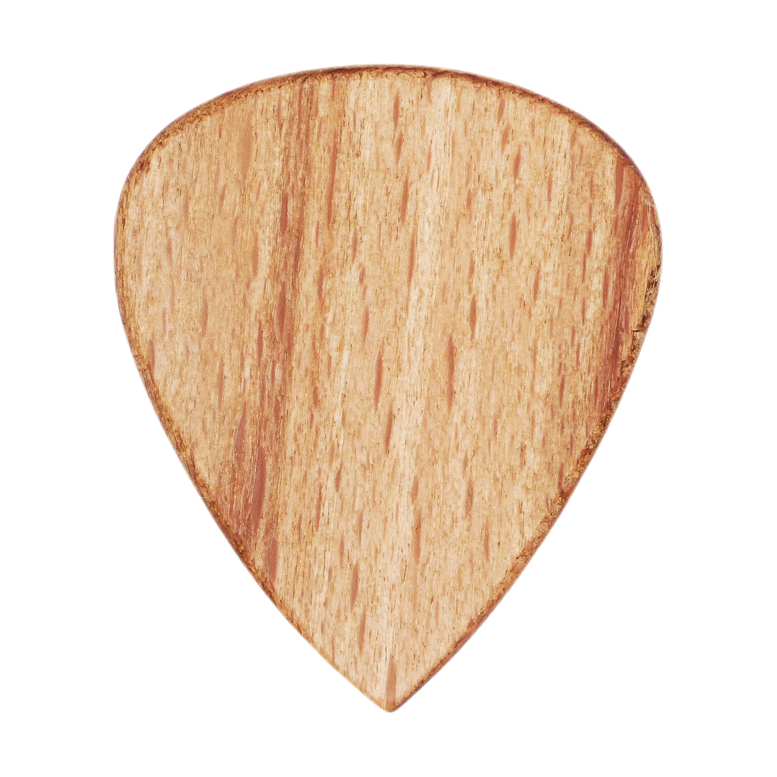 Light Steamed Beech Wood Guitar Or Bass Pick   1.5 Mm Heavy Gauge   351 Shape   Natural Finish Handmade Specialty Exotic Plectru