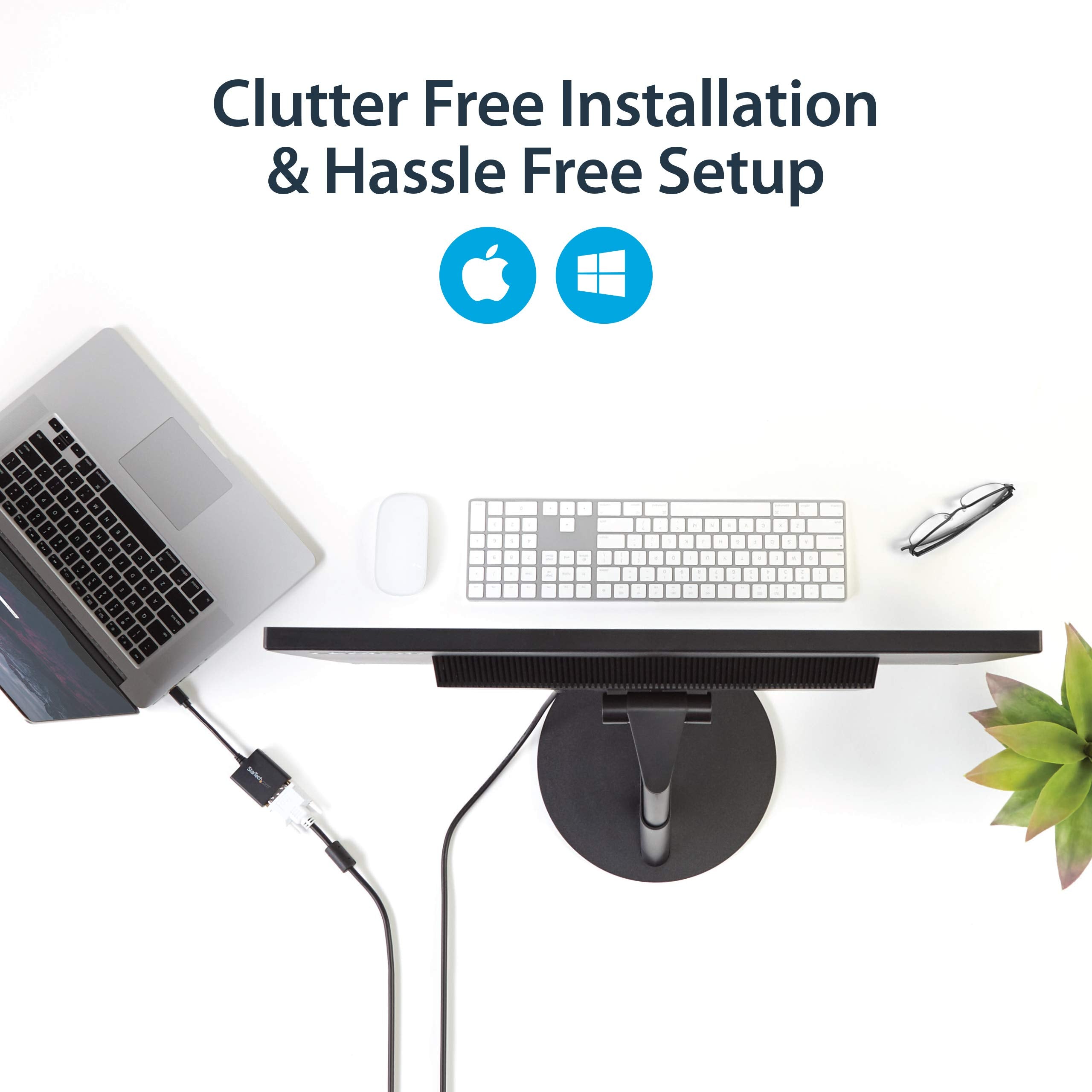 Startechcom Mini Displayport To Dvi Adapter   Mini Dp To Dvi D Converter   1080P Video   Vesa Certified   Mdp Or Thunderbolt 12