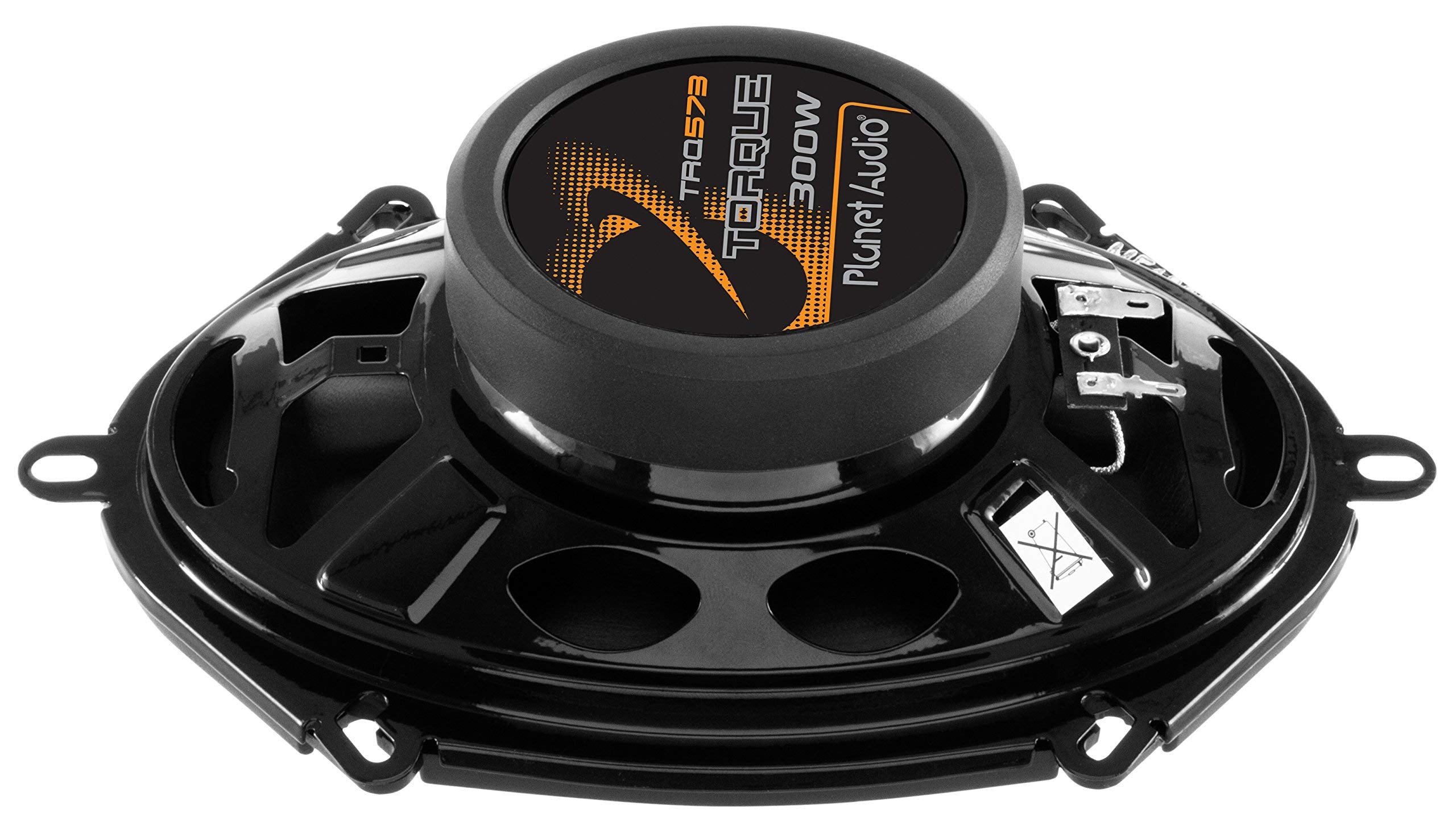 Planet Audio Trq462 4 X 6 Inch Car Speakers - 200 Watts Of Power Per Pair, 100 Watts Each, Full Range, 2 Way, Sold In Pairs