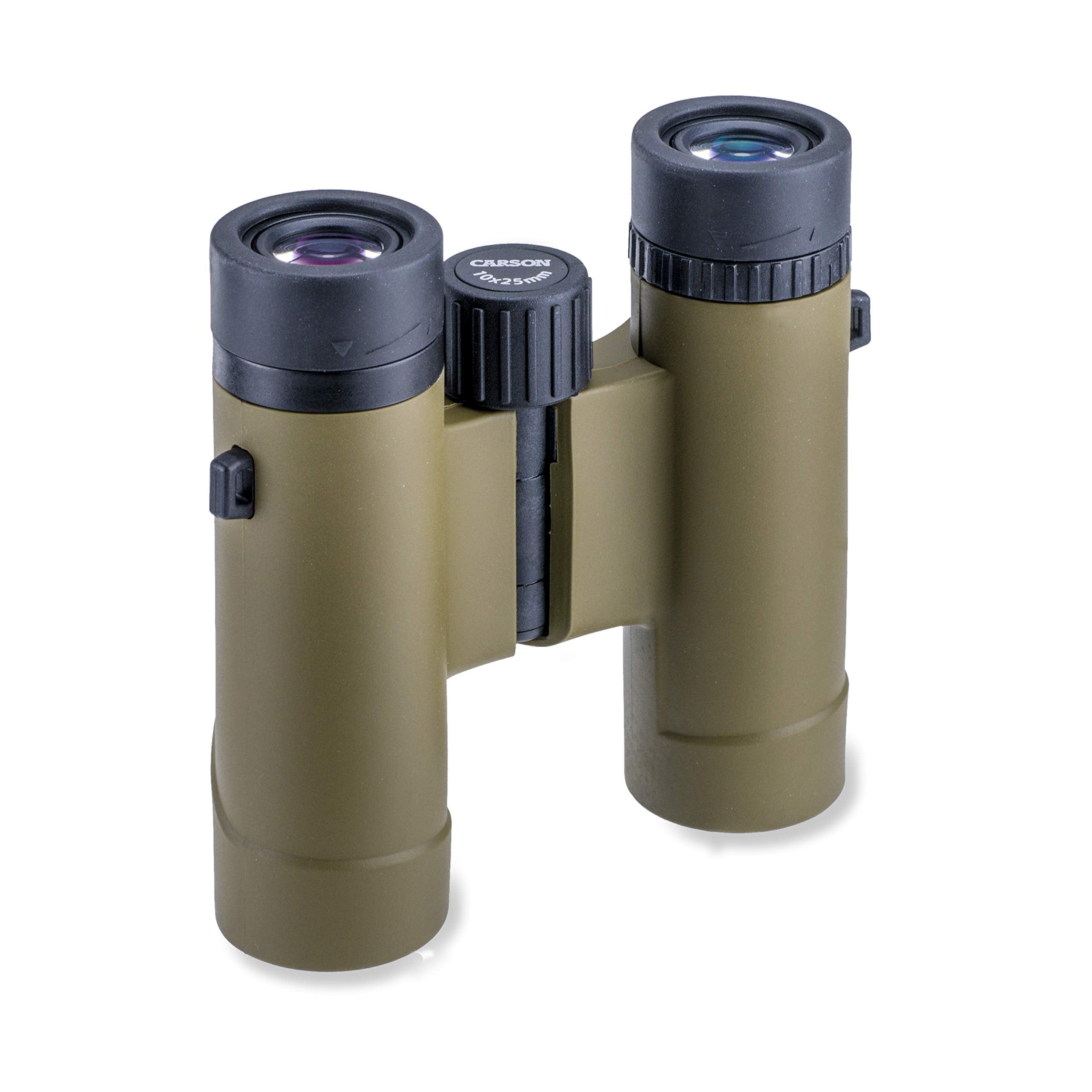 Carson Stinger 10X25Mm Compact And Lightweight Binoculars (Hw 025),Olive Green