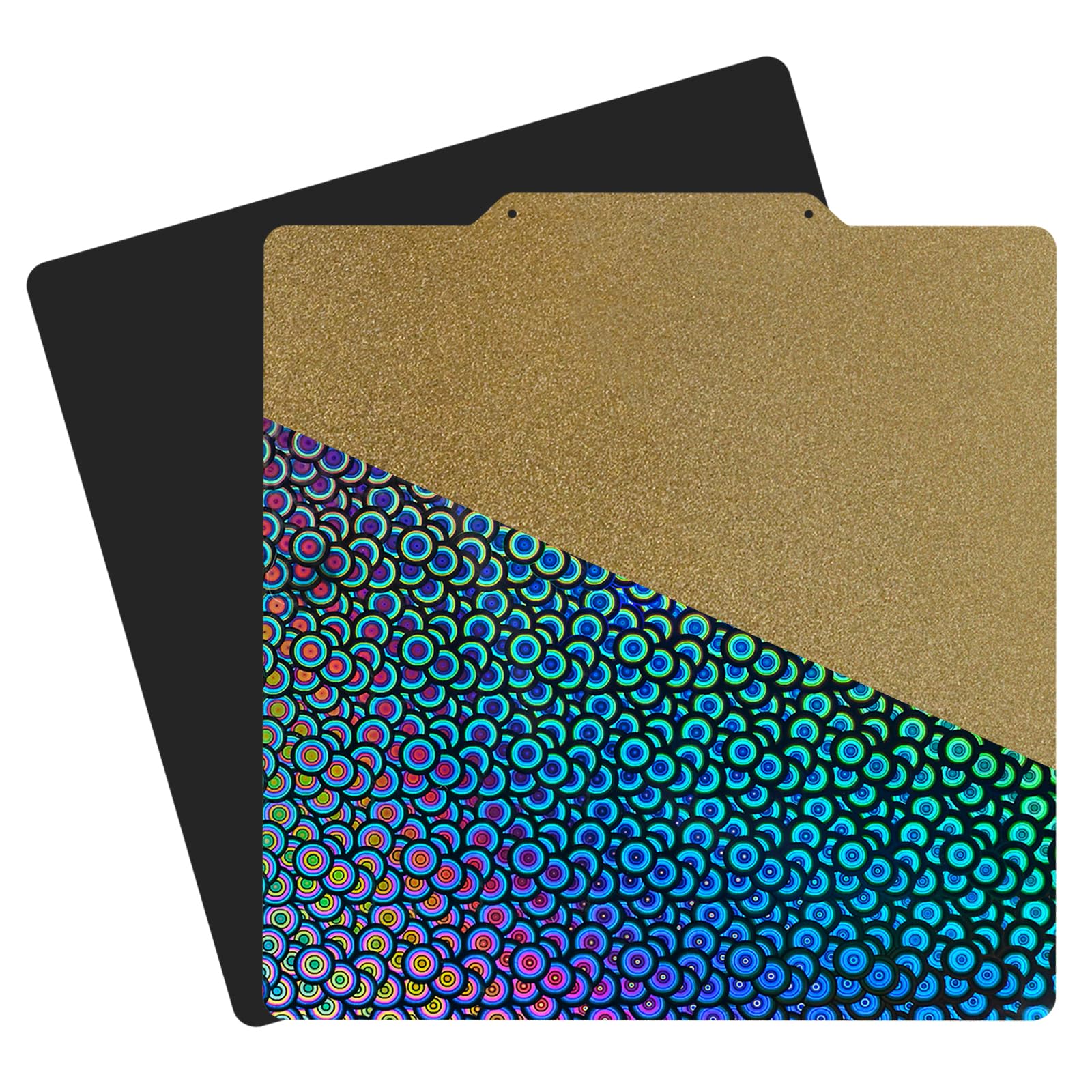 Ajoyib 3D Printer Build Plate Adhesive Pei And Colorful Pey Print Bed Compatible With Ender 3 Series Ender 5 Pro