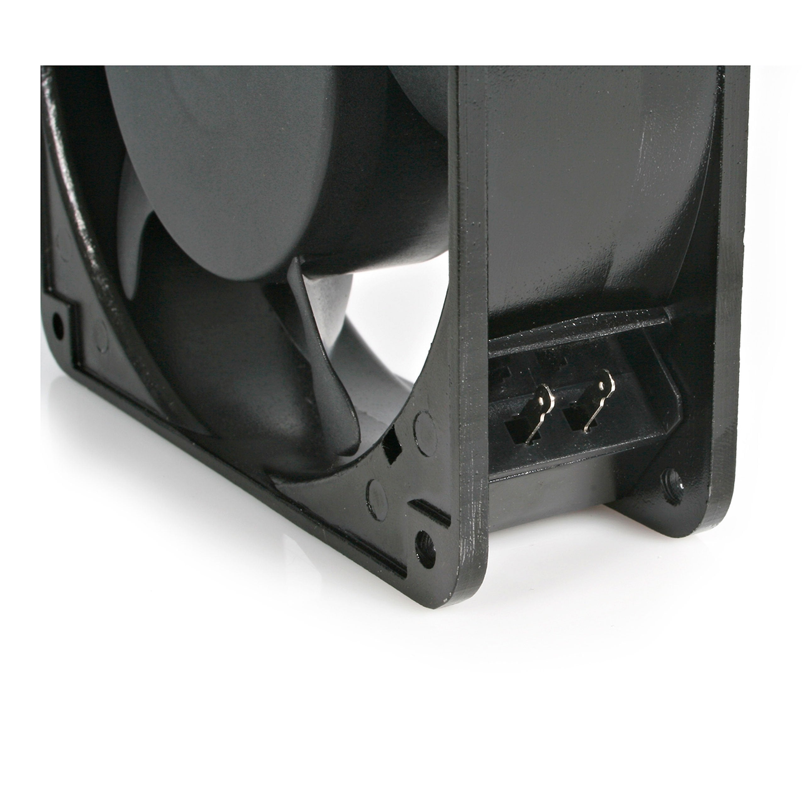Startech.Com 120Mm Axial Rack Muffin Fan For Server Cabinet   115V   Ac Cooling   Low Noise & Quiet Pc Computer Case Fan (Acfank