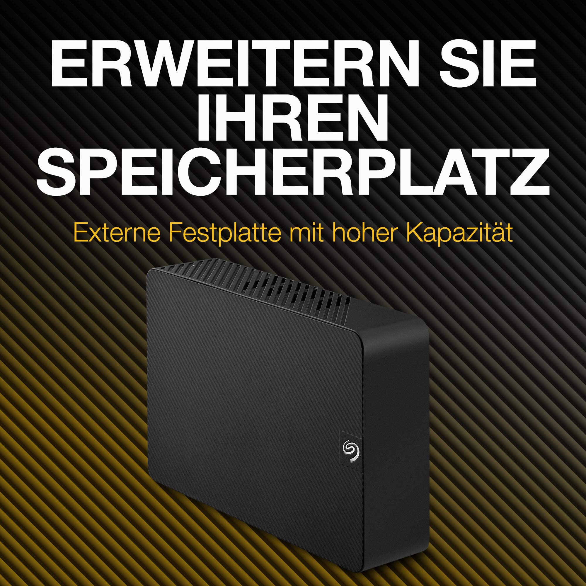 Seagate Expansion Desktop 14TB, External Hard Drive, USB 3.0, 2 Year Rescue Services (STKP14000400)