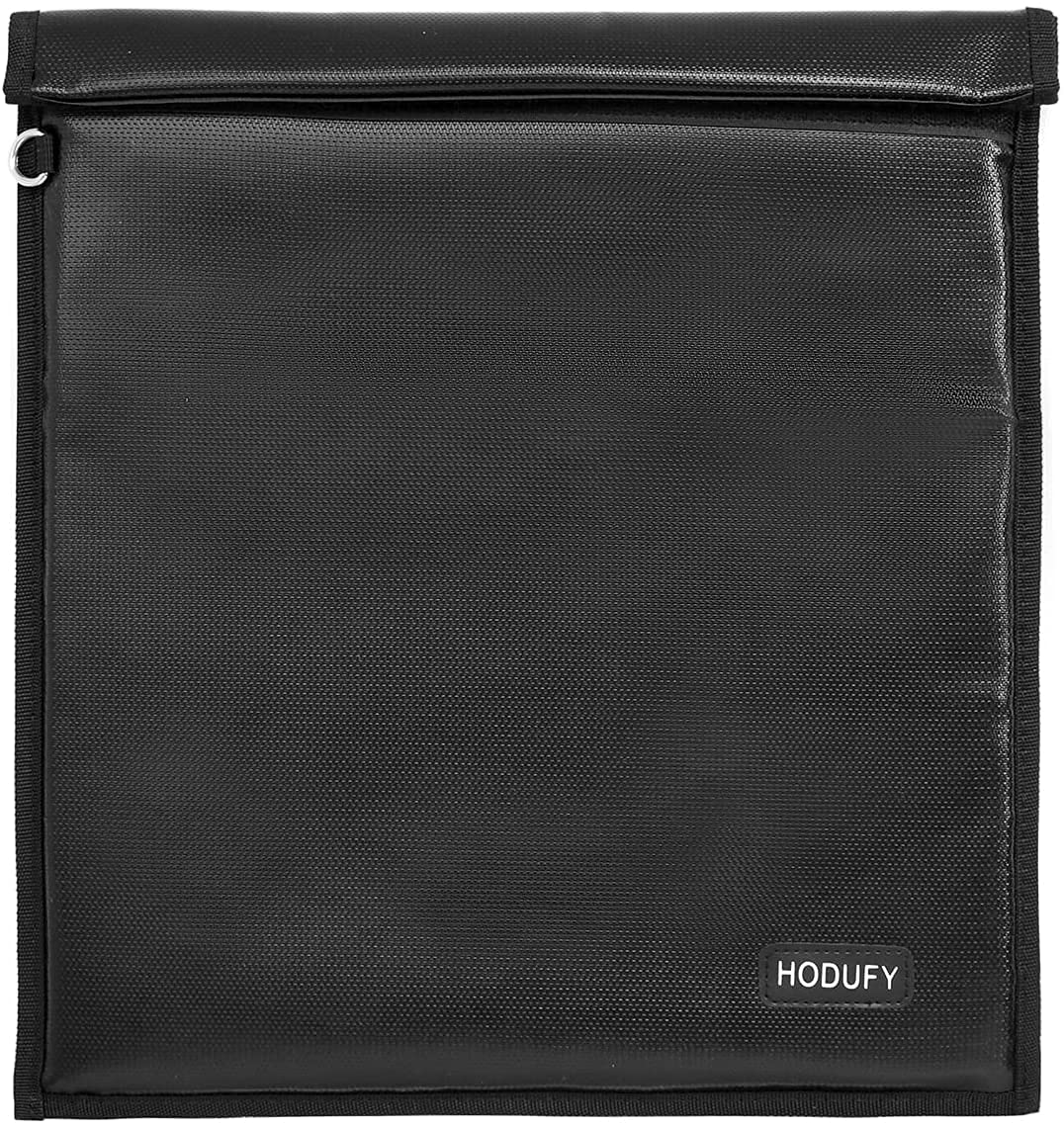 Faraday Bags 9.8 X 11 Inches, Fireproof & Waterproof Faraday Cage, Faraday Key Fob Protector, Cell Phone Signal Jammer, Car Rfid