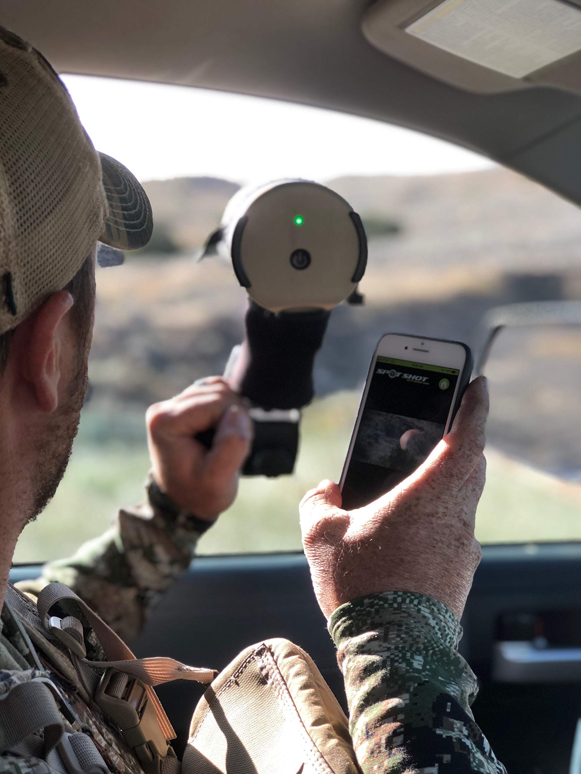 Hme Spot Shot Shooting Universal Adjustable Wireless Live Streaming Hd Video Wi Fi Spotting Scope Camera | Carry Pouch Included