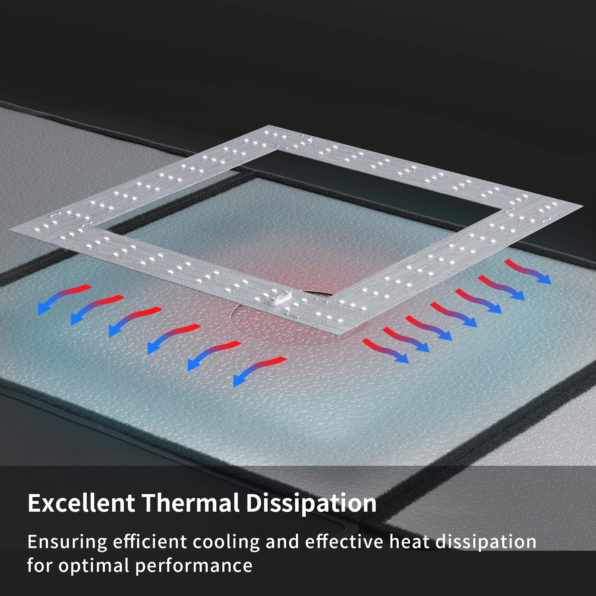 Raleno Photo Studio Light Box, 20''X20'' Photo Box, Light Box Photography (120 Leds, 5500K, 97Cri, 50W, 6 Color Pvc Backdrops) F