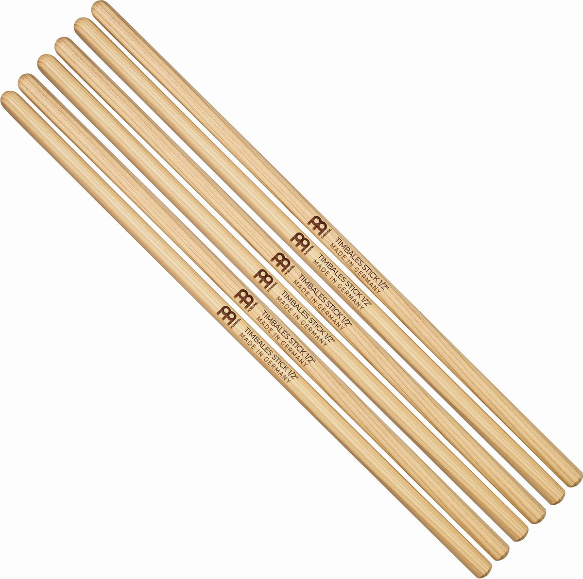 Meinl Stick & Brush Timbale Sticks, Pack Of 3 Pairs, 1/2''   American Hickory Percussion Drumsticks   Made In Germany (Sb119 3)