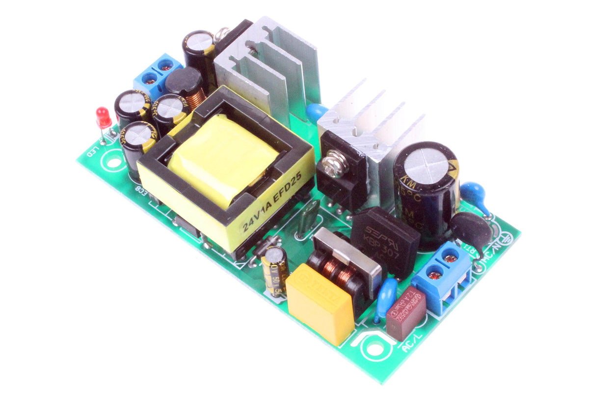 Noyito Ac To Dc Precision Buck Power Supply Module Ac 110V 100V-264V To 24V 1A 1000Ma Isolated Step-Down Dc Module (24V 1A)