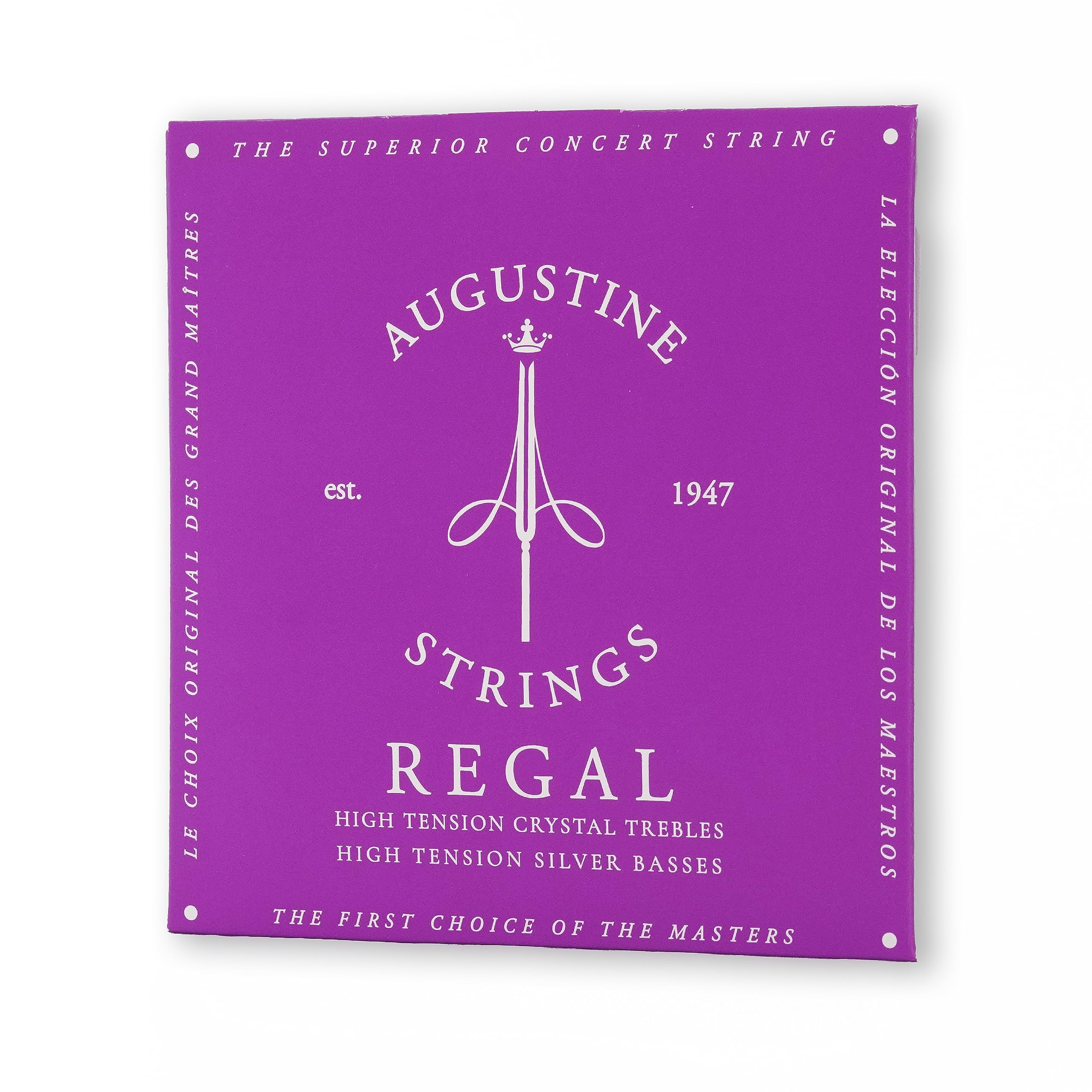 Augustine Regal High Tension Crystal Nylon Guitar Strings   1 Set