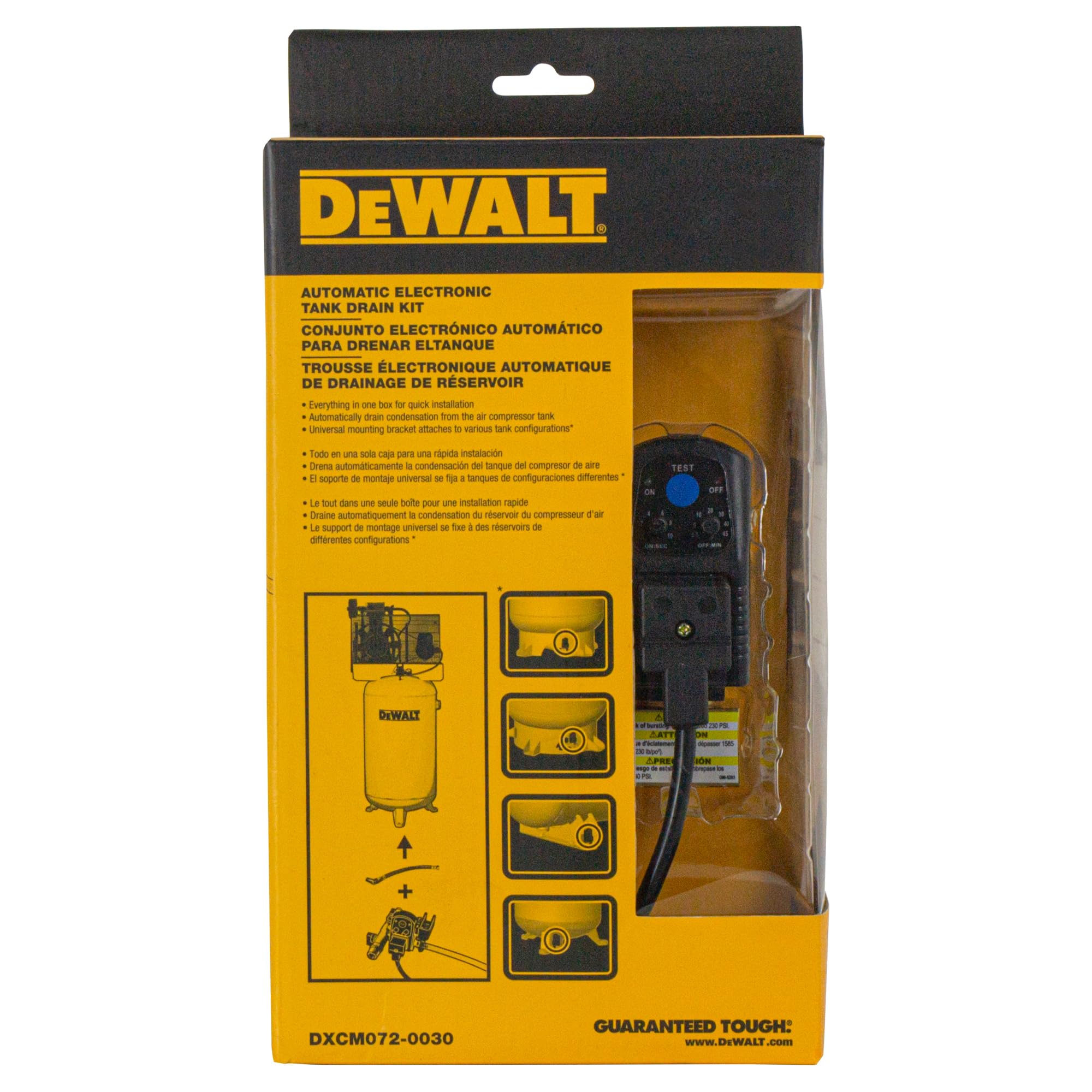 Dewalt Automatic Electronic Tank Drain Kit