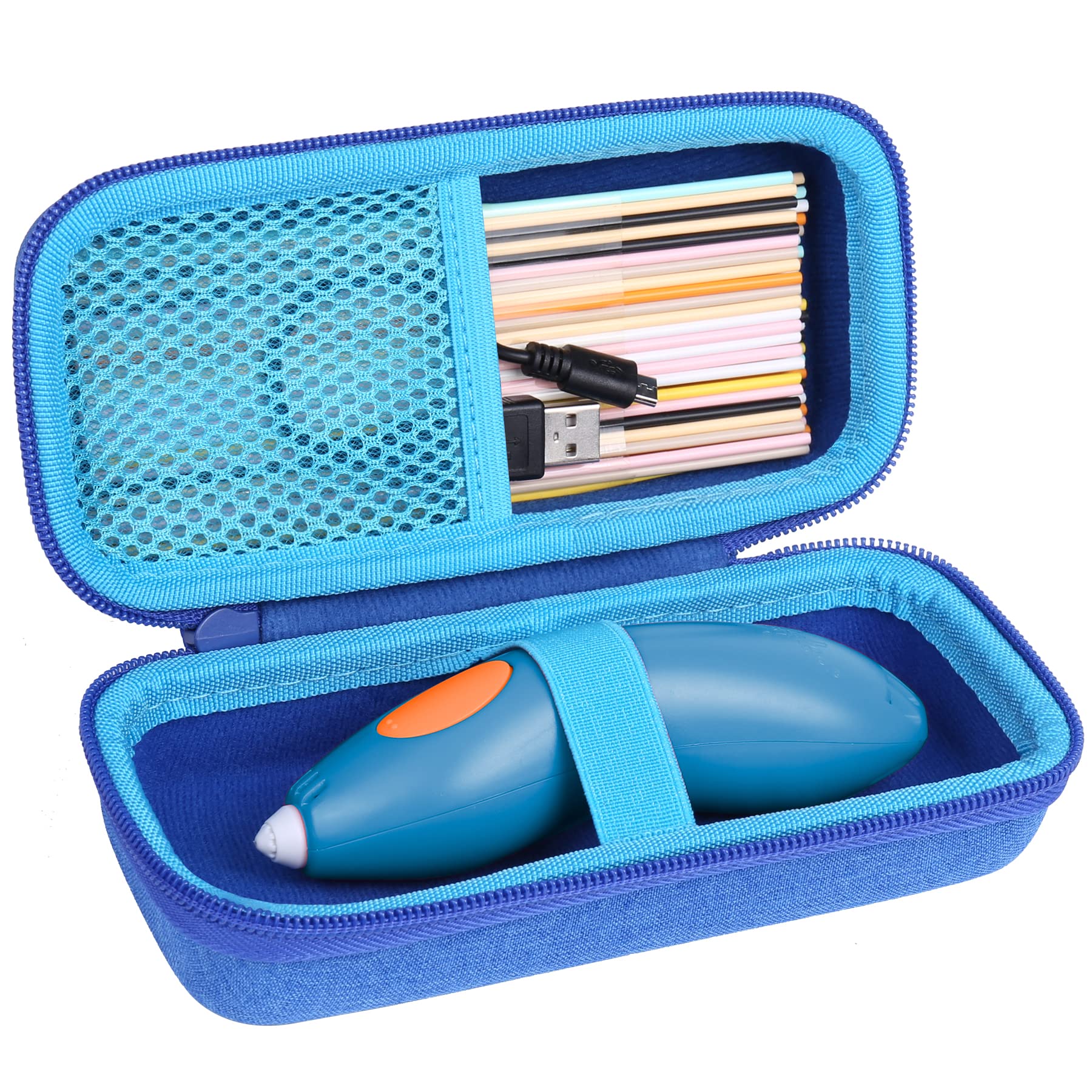 Aenllosi Hard Carrying Case For 3Doodler Start Plus Essentials (2022) 3D Pen Set (For Start Essentials Version,Case Only)