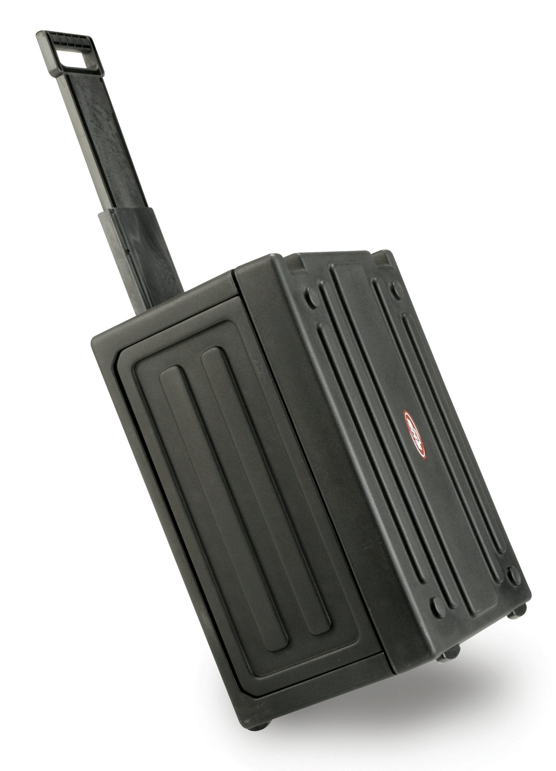 Skb Cases 1Skb19 Rsf4U Roto Molded 4U Studio Flyer Rack Case, Rack Space For Recording Gear, 21.5'' X 15.5'' Surface For Laptops