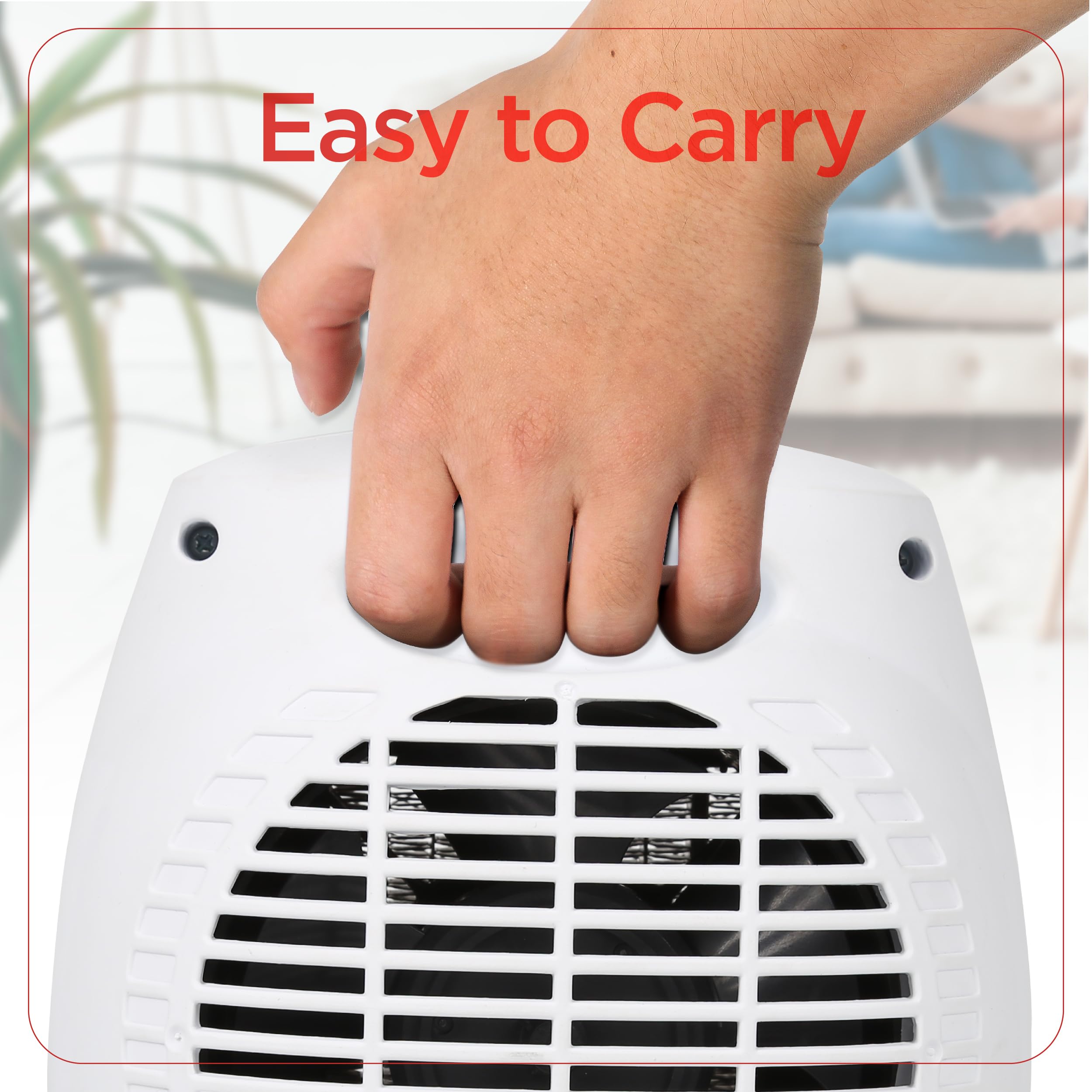 Black+Decker Portable Space Heater, 1500W Small Space Heater With Overheat Protection For Indoor Use