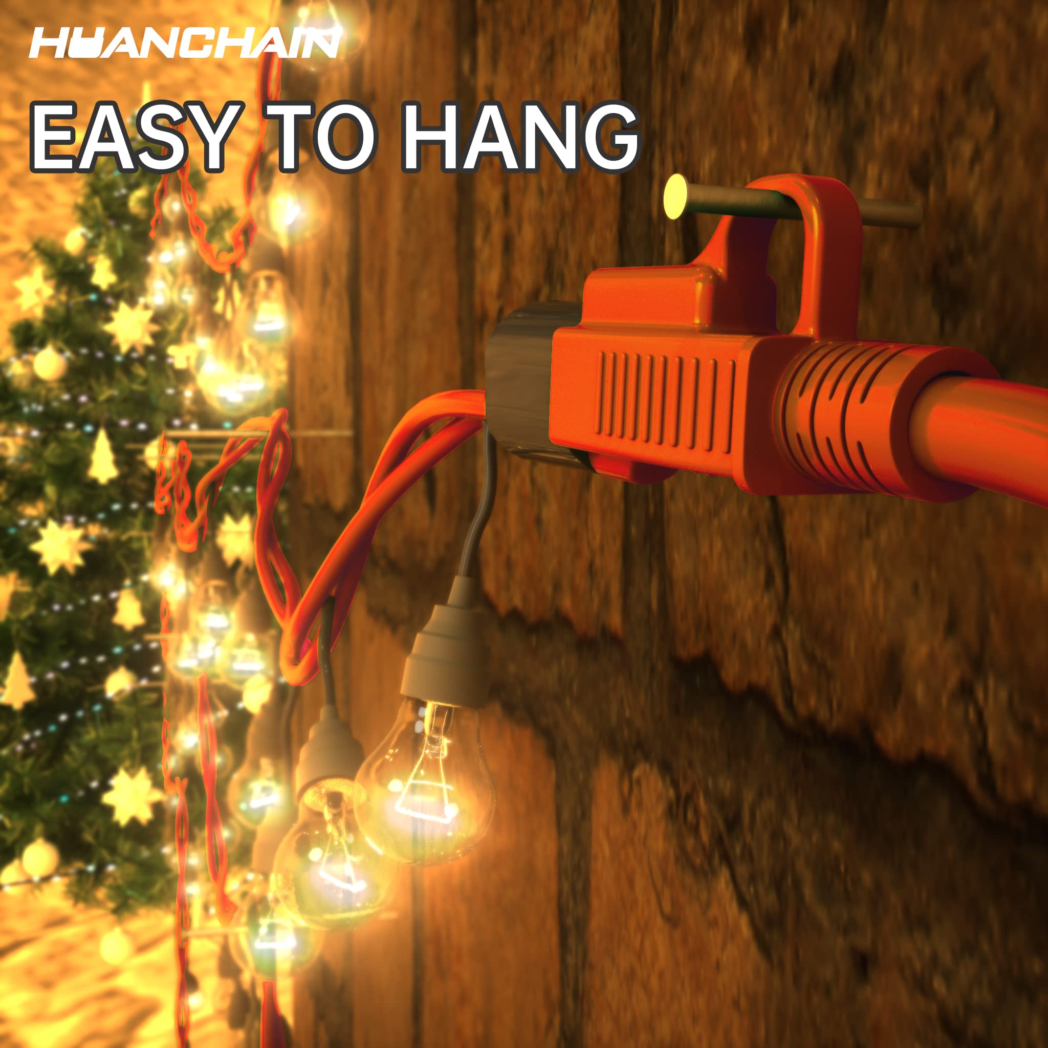 Indoor Outdoor Extension Cord 25 Ft Waterproof, 16/3 Gauge Flexible Cold Resistant Appliance Extension Cord Outside, 13A 1625W 1